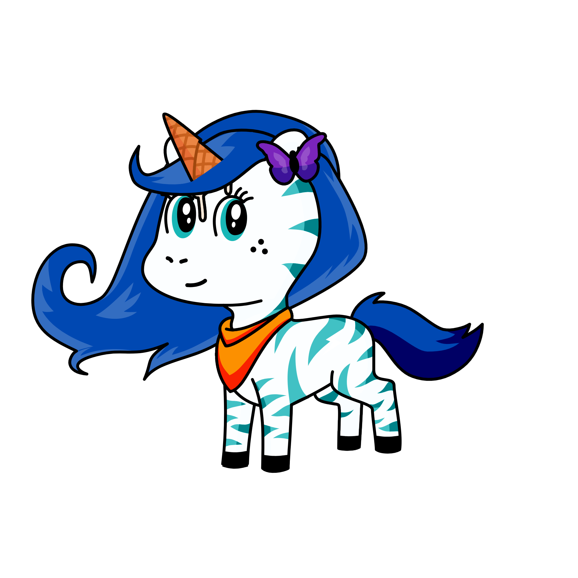 snowcream, the unicorn