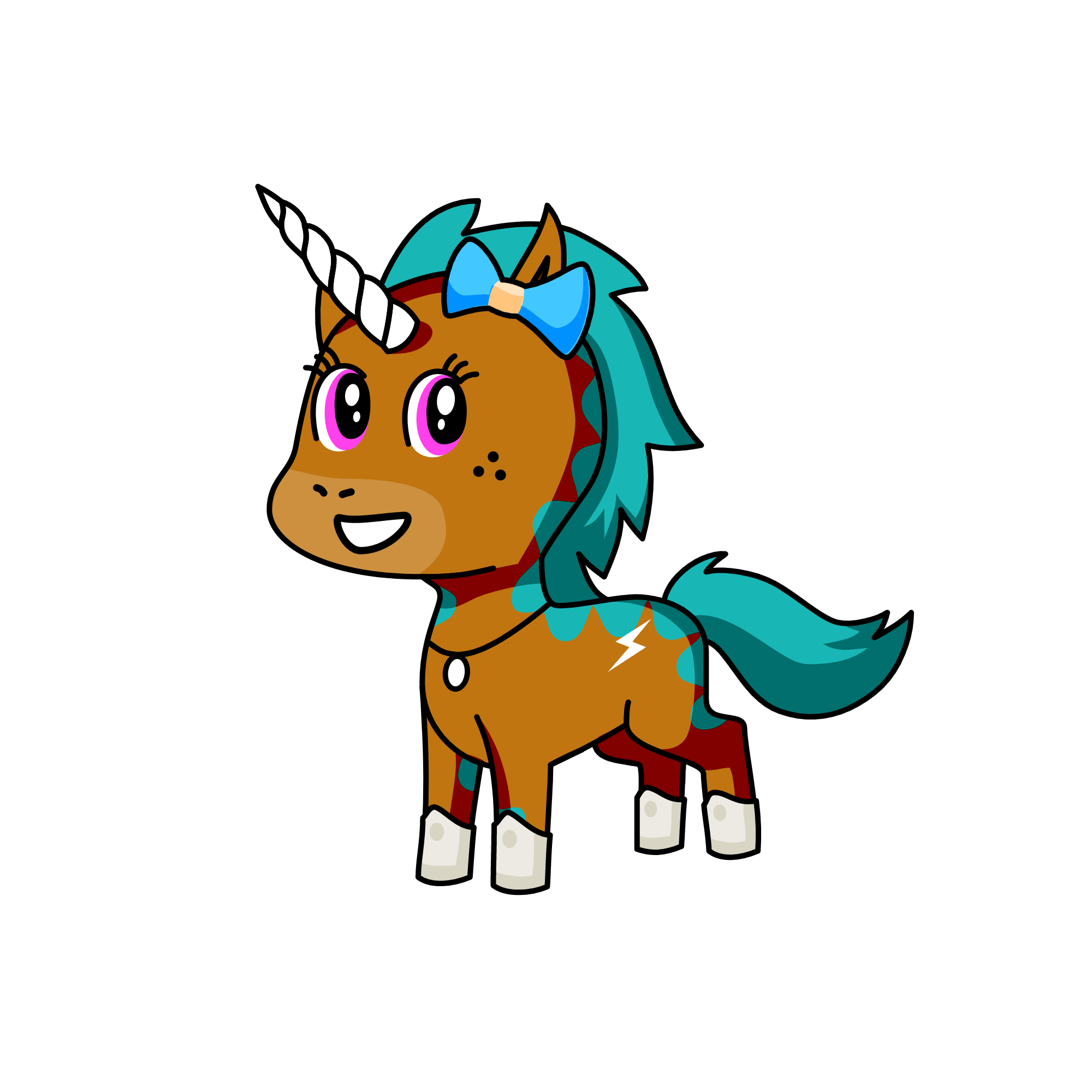 Saffire, the unicorn