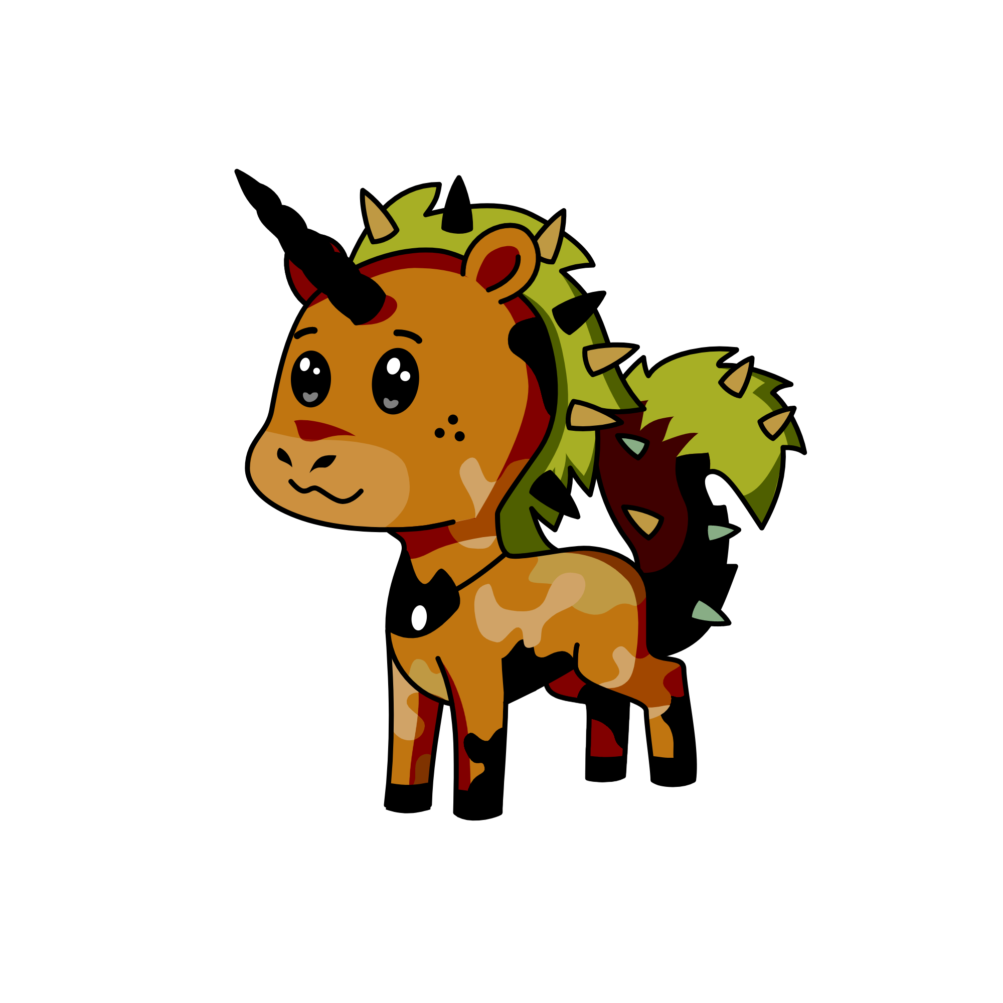 spike, the unicorn