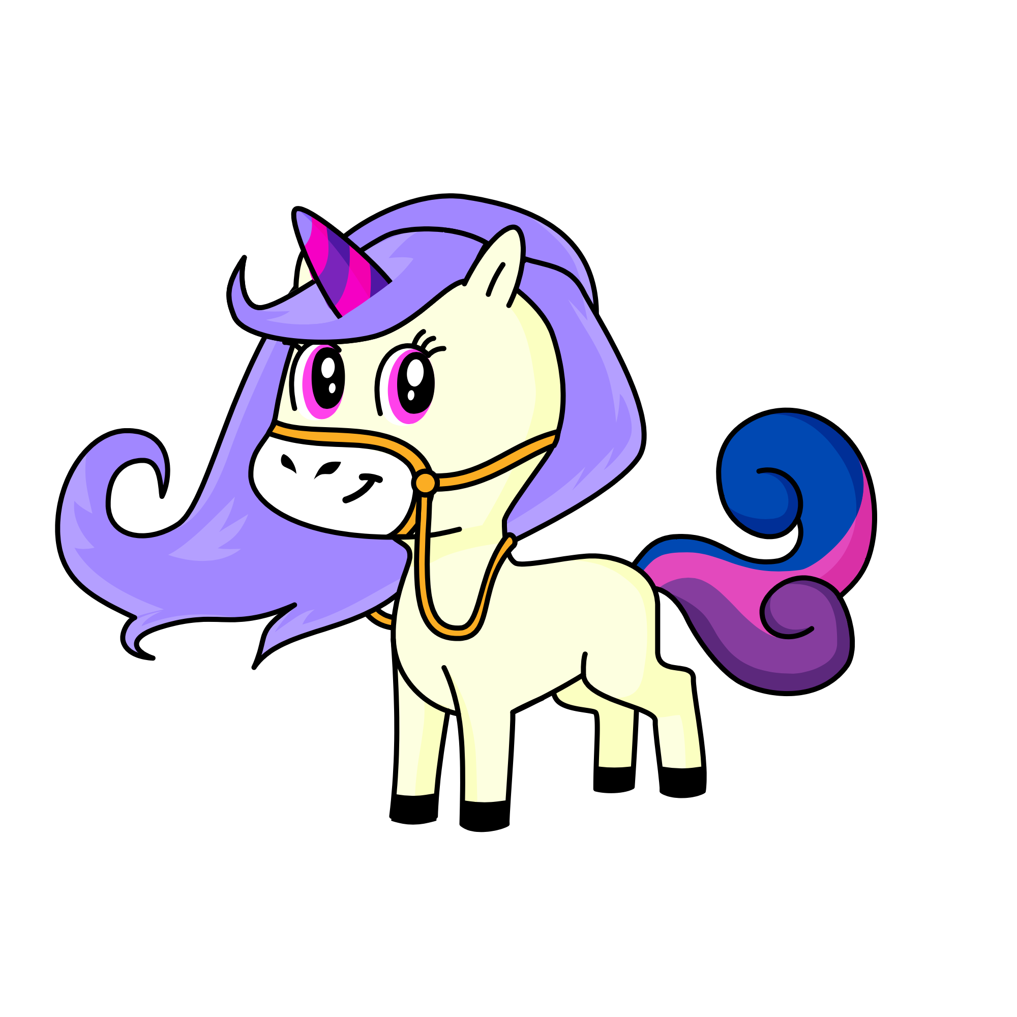 H, the unicorn