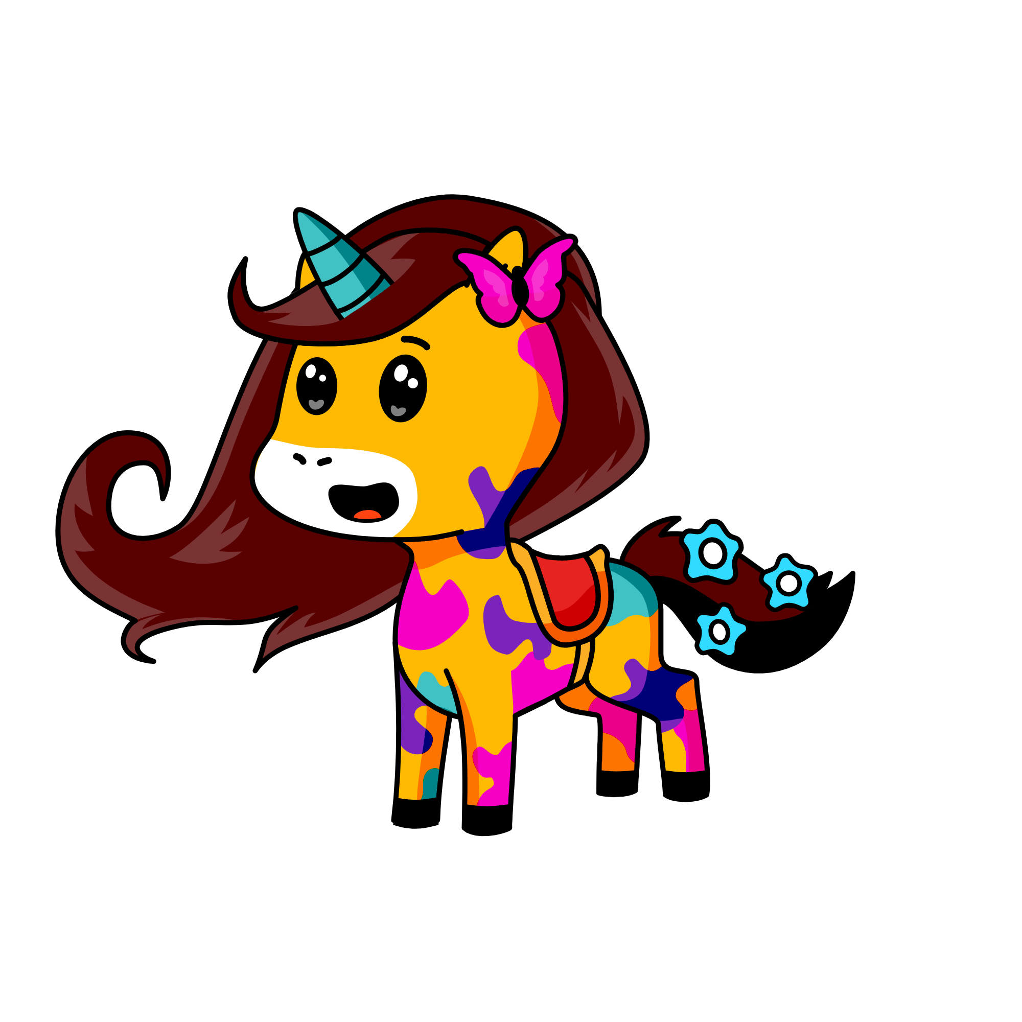 CELESTINE, the unicorn