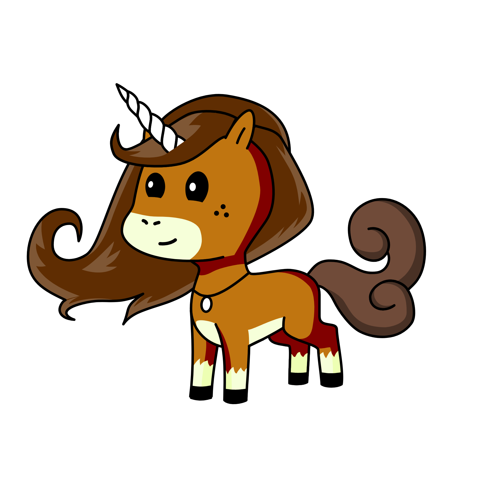 Angiel, the unicorn