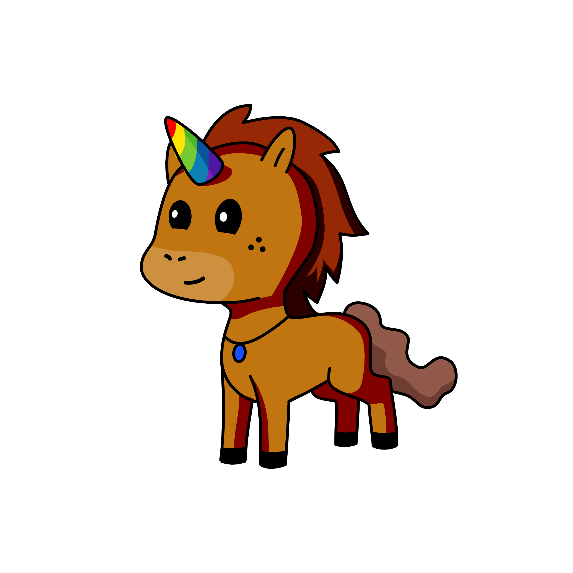 Lazy Pony (Sally), the unicorn