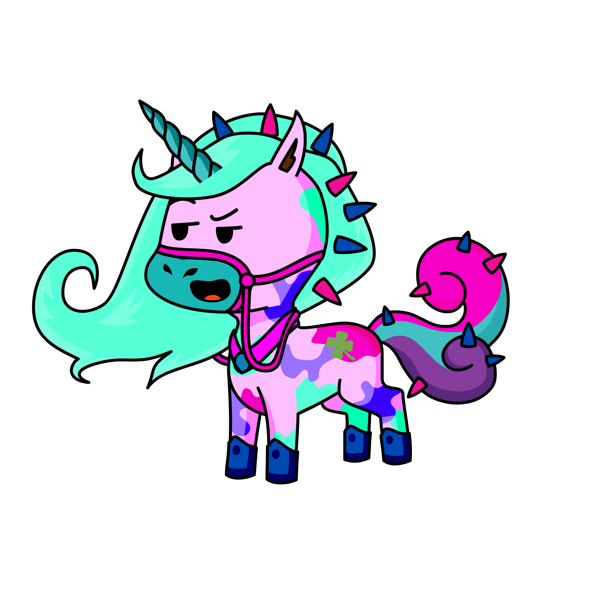 PaddleCorn, the unicorn