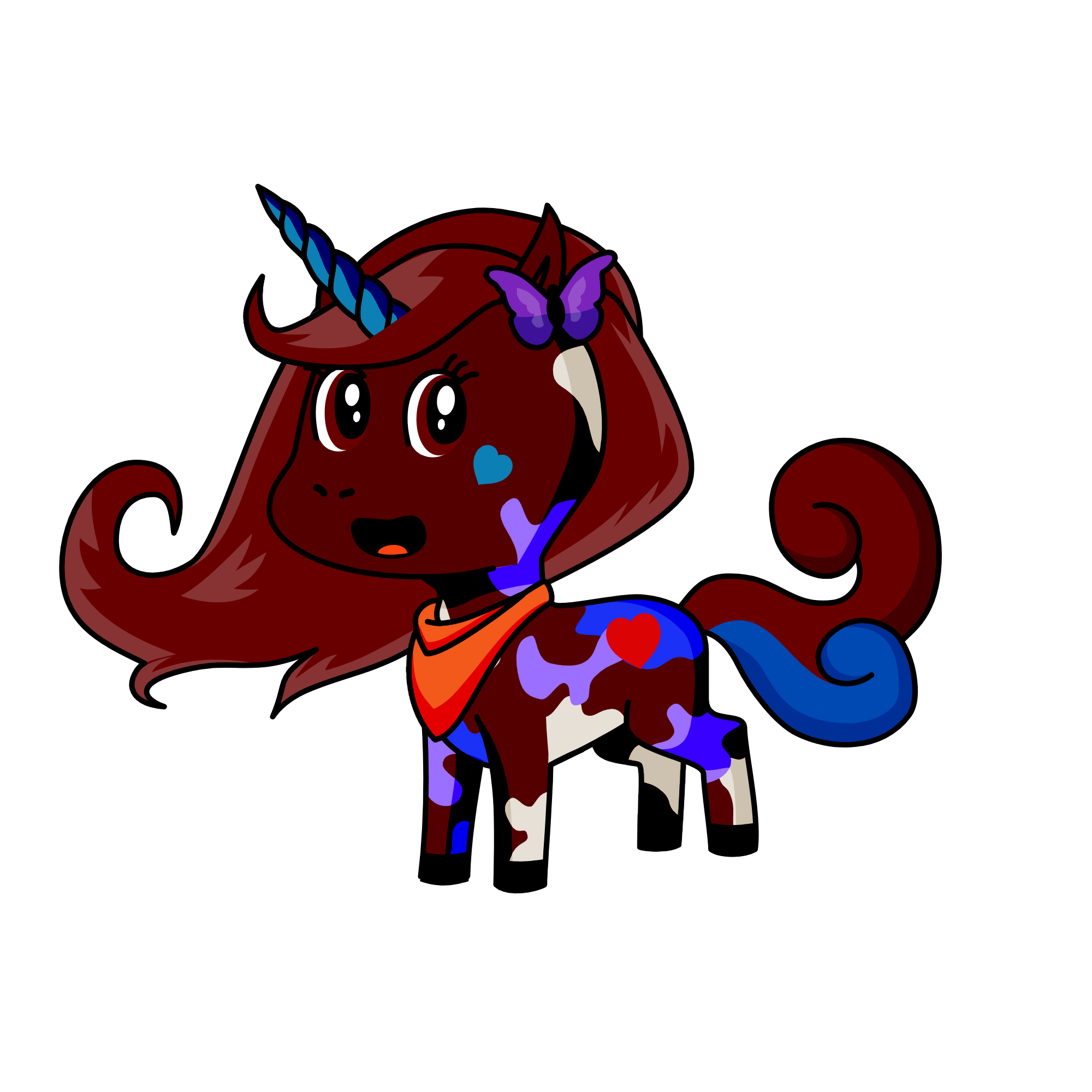 neva, the unicorn