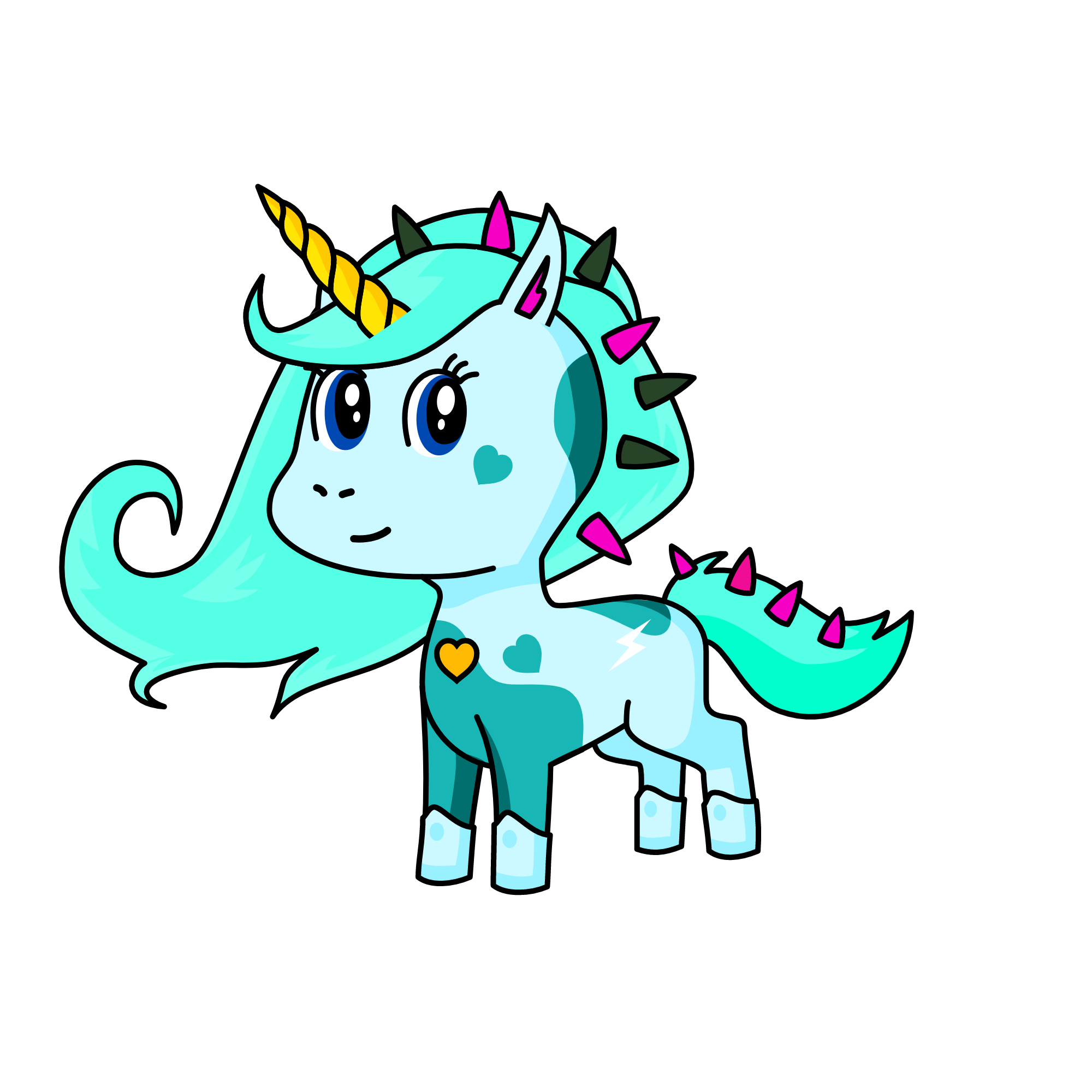 Oceana, the unicorn