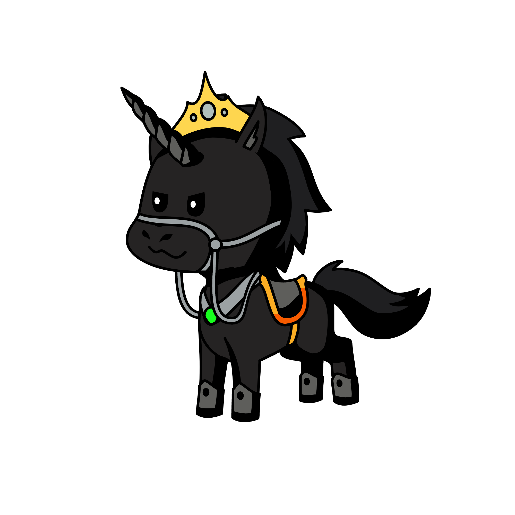 King Titan, the unicorn