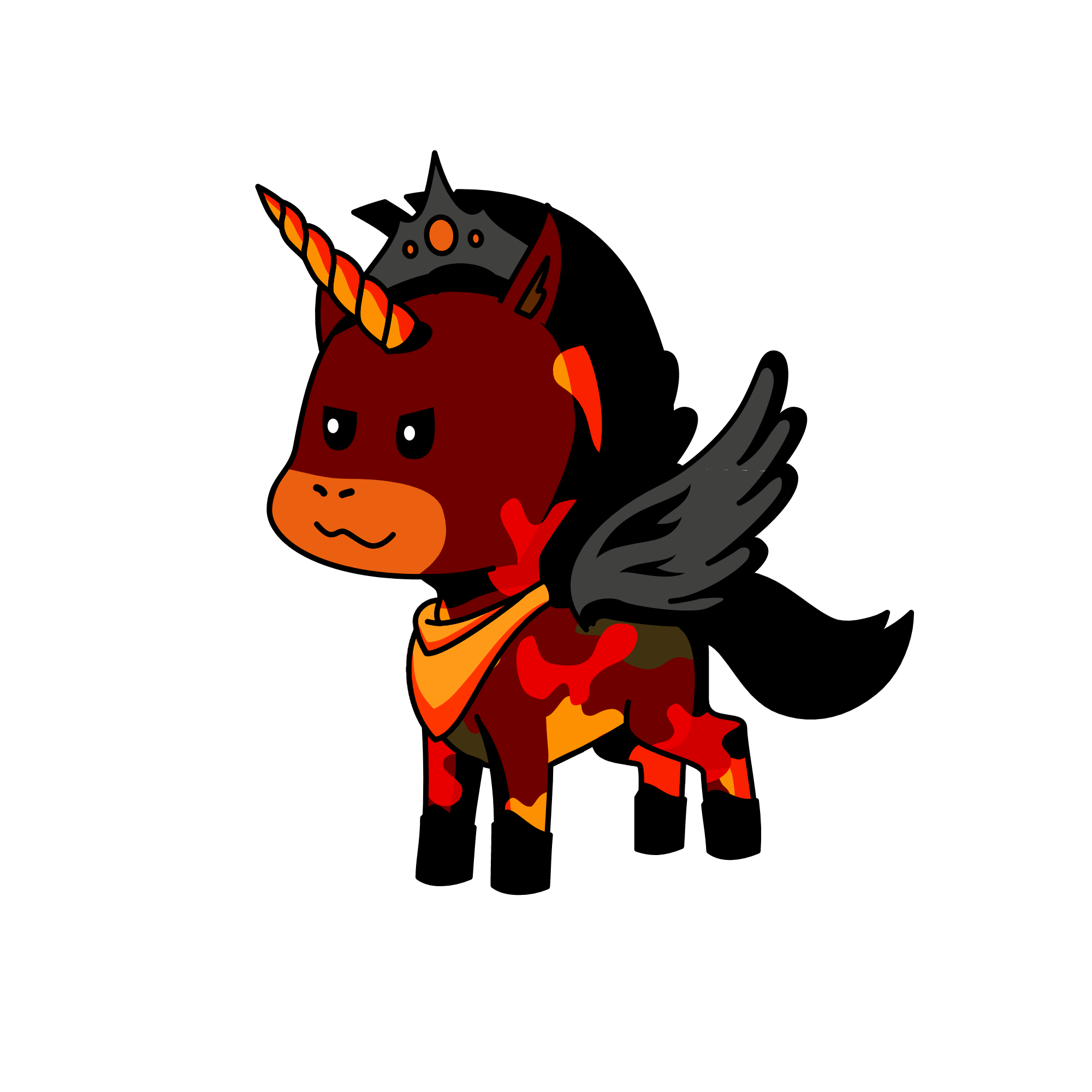 King Molten, the unicorn