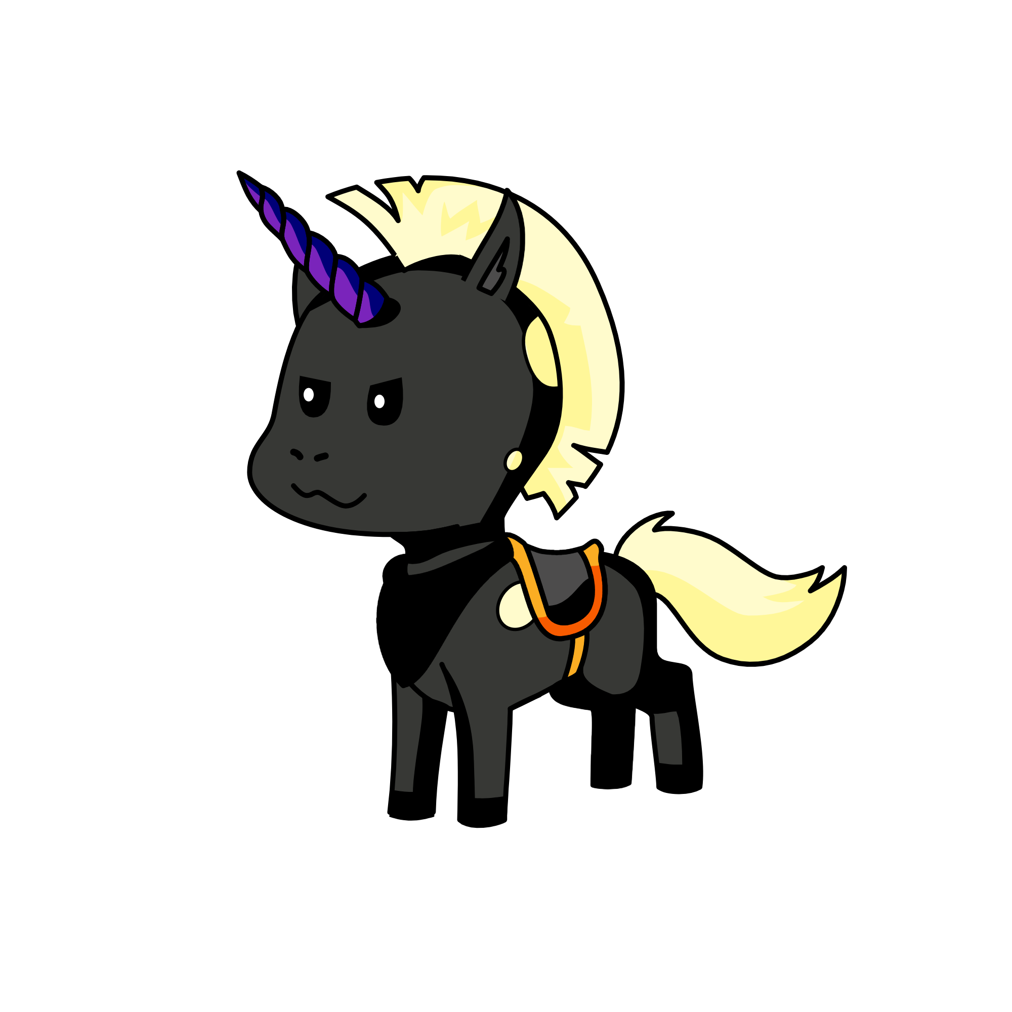 Crescent, the unicorn