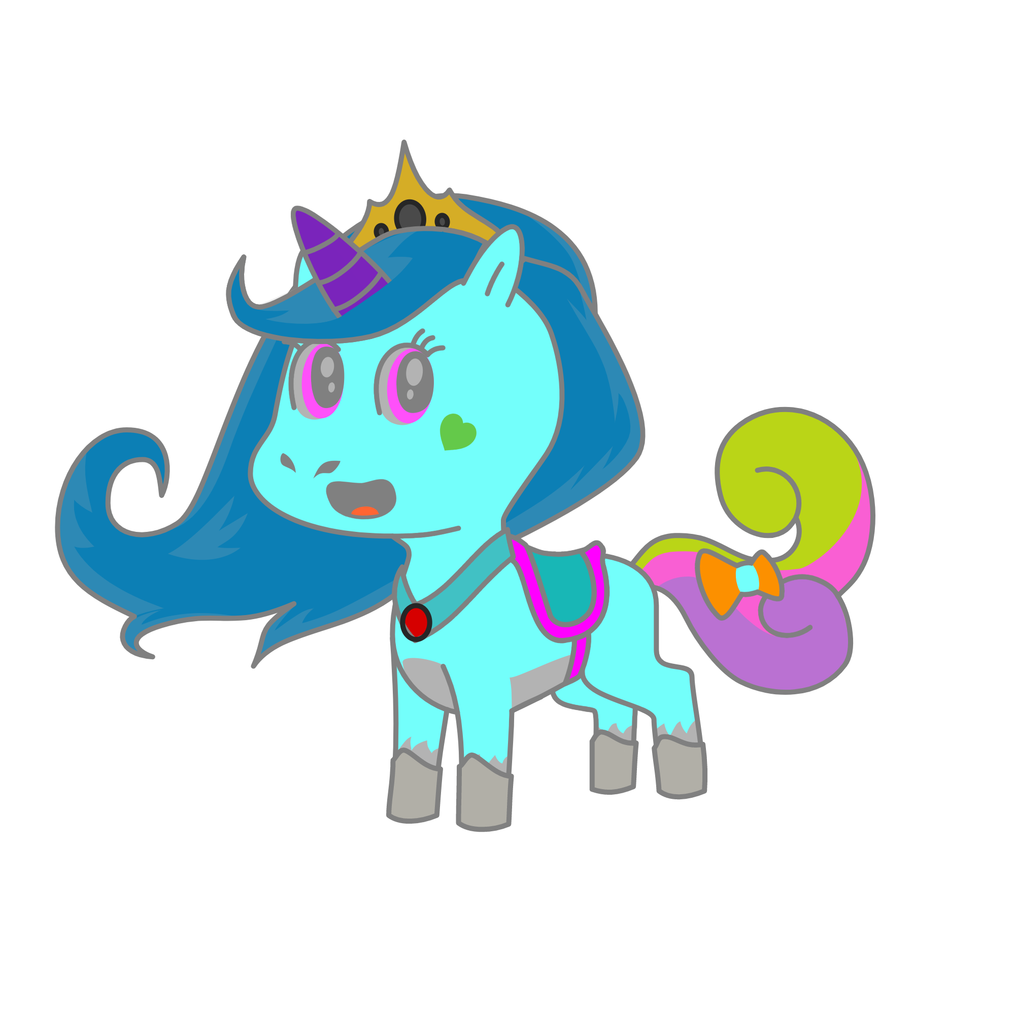Copito, the unicorn
