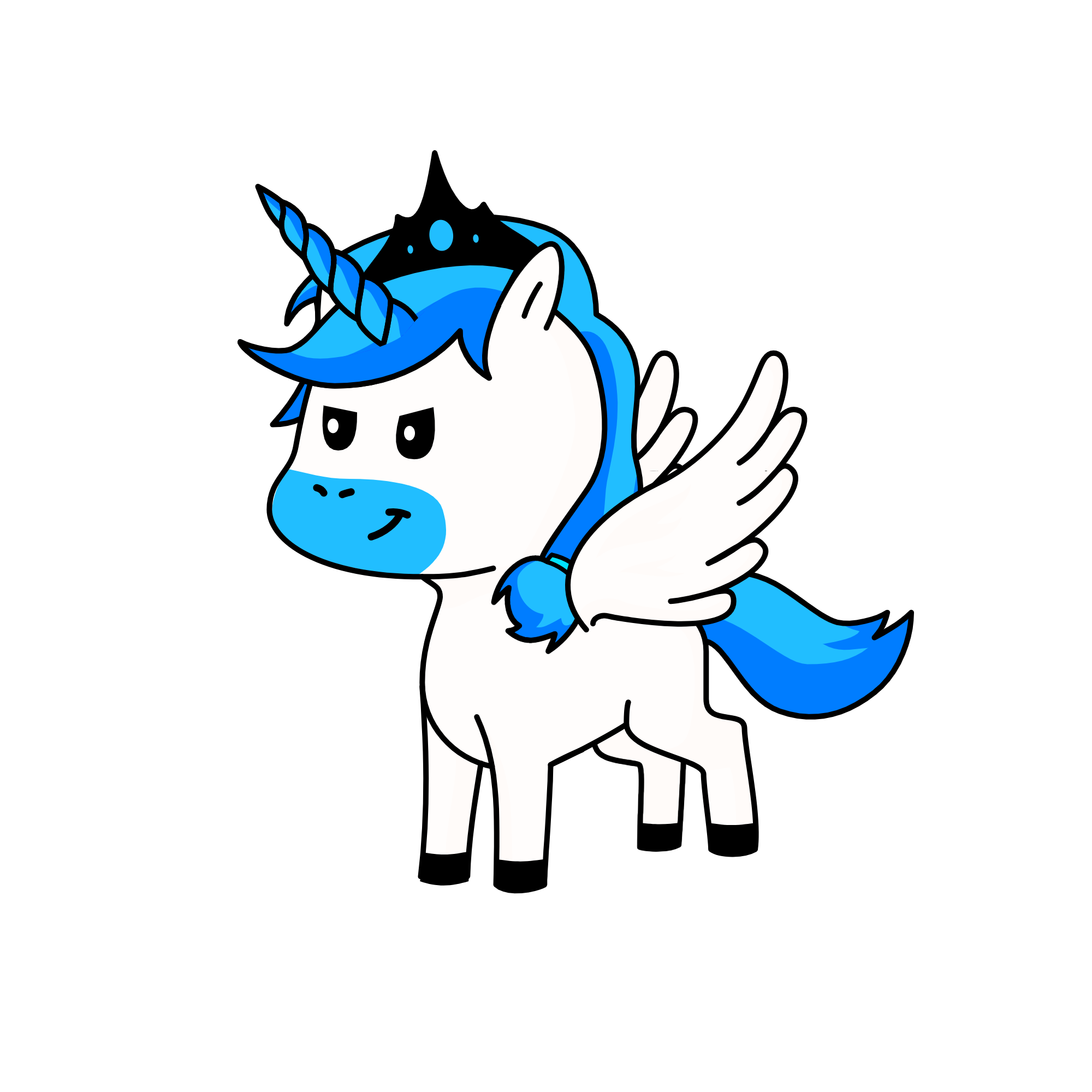Dinkumshplat, the unicorn