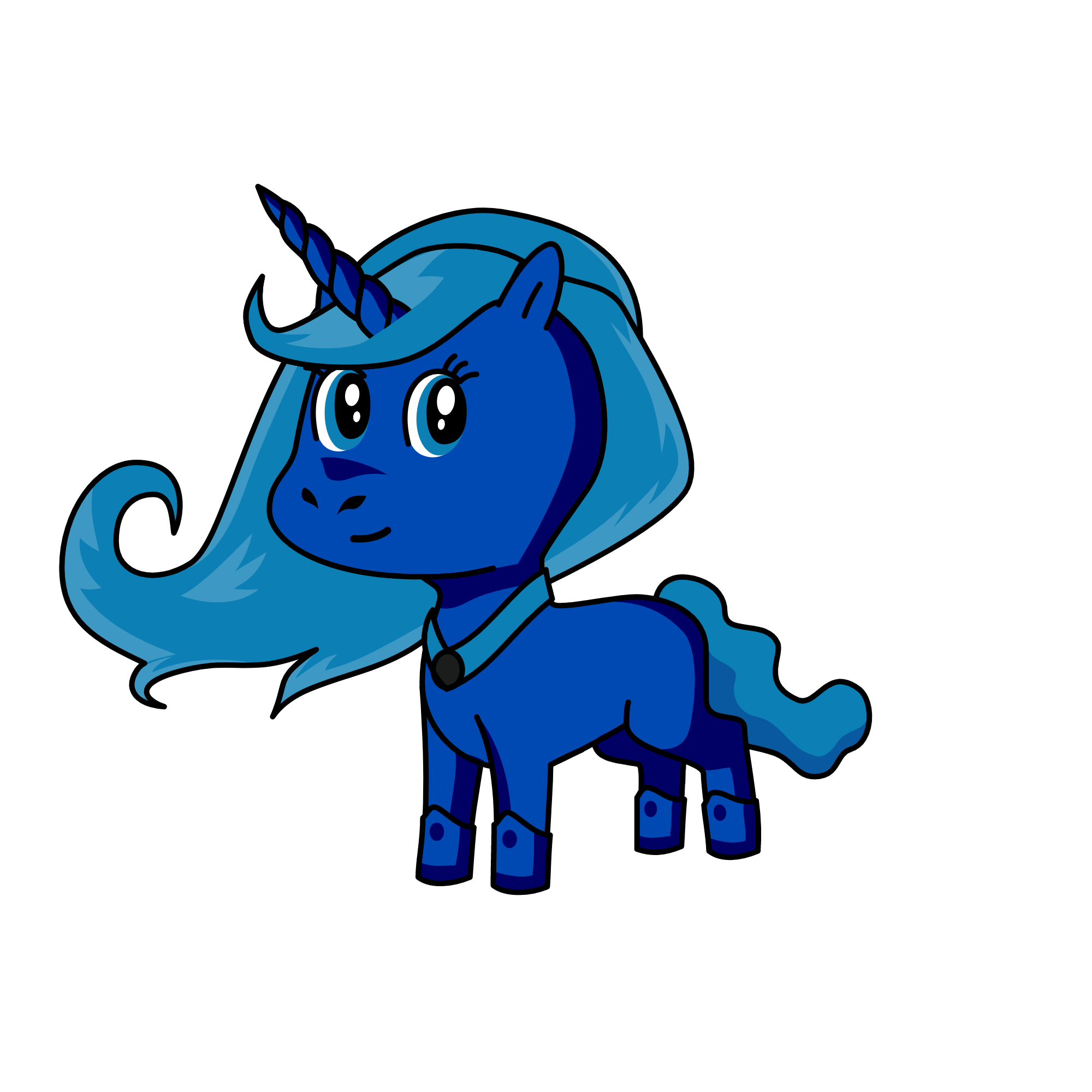 luna, the unicorn