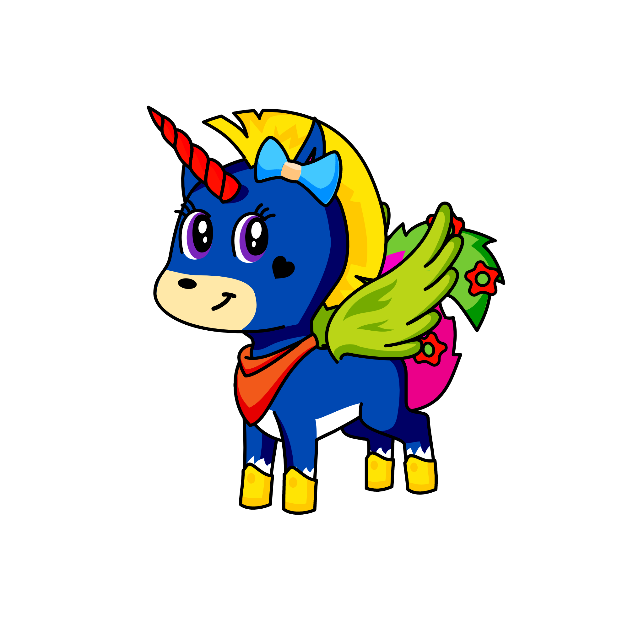 SEGA, the unicorn