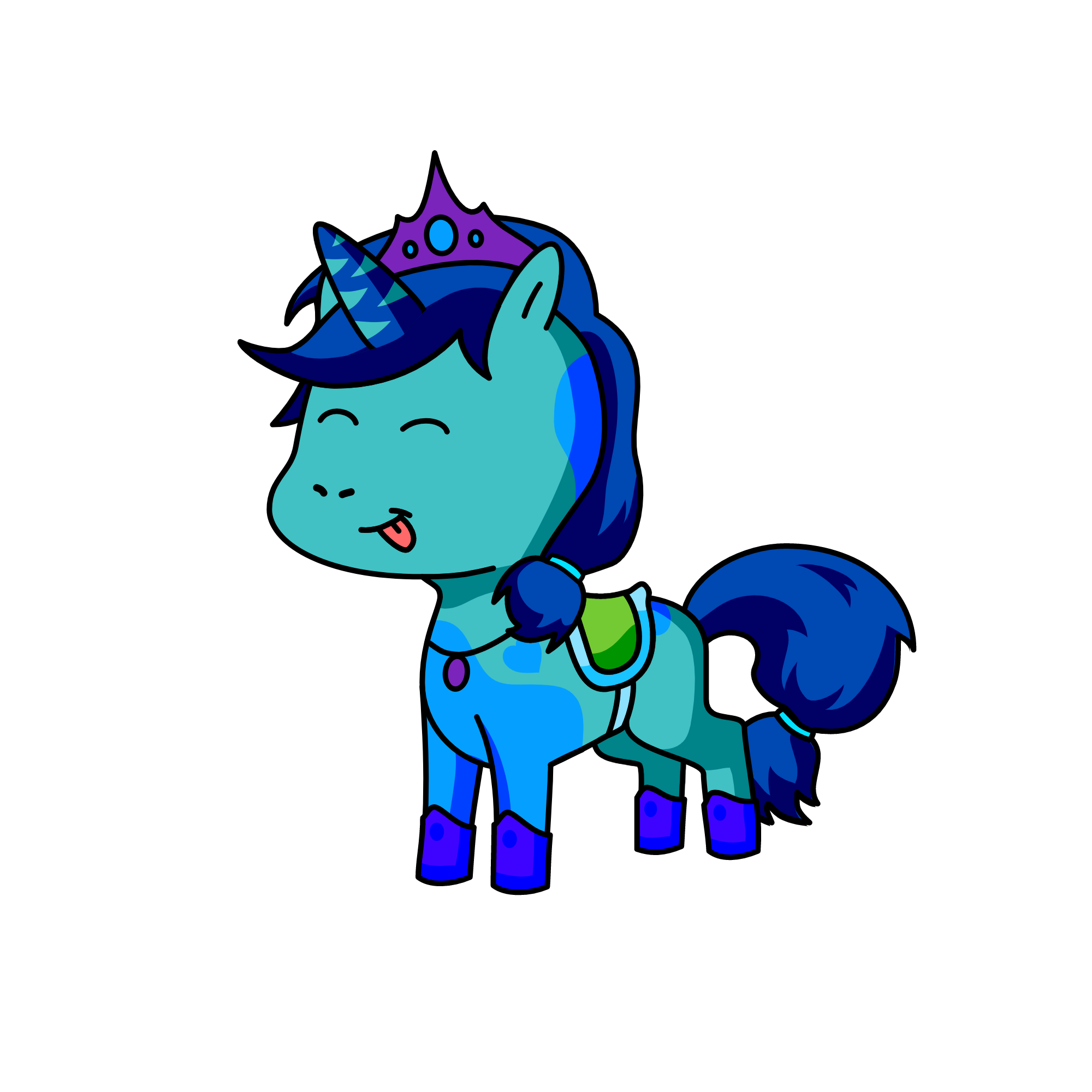 Luna, the unicorn