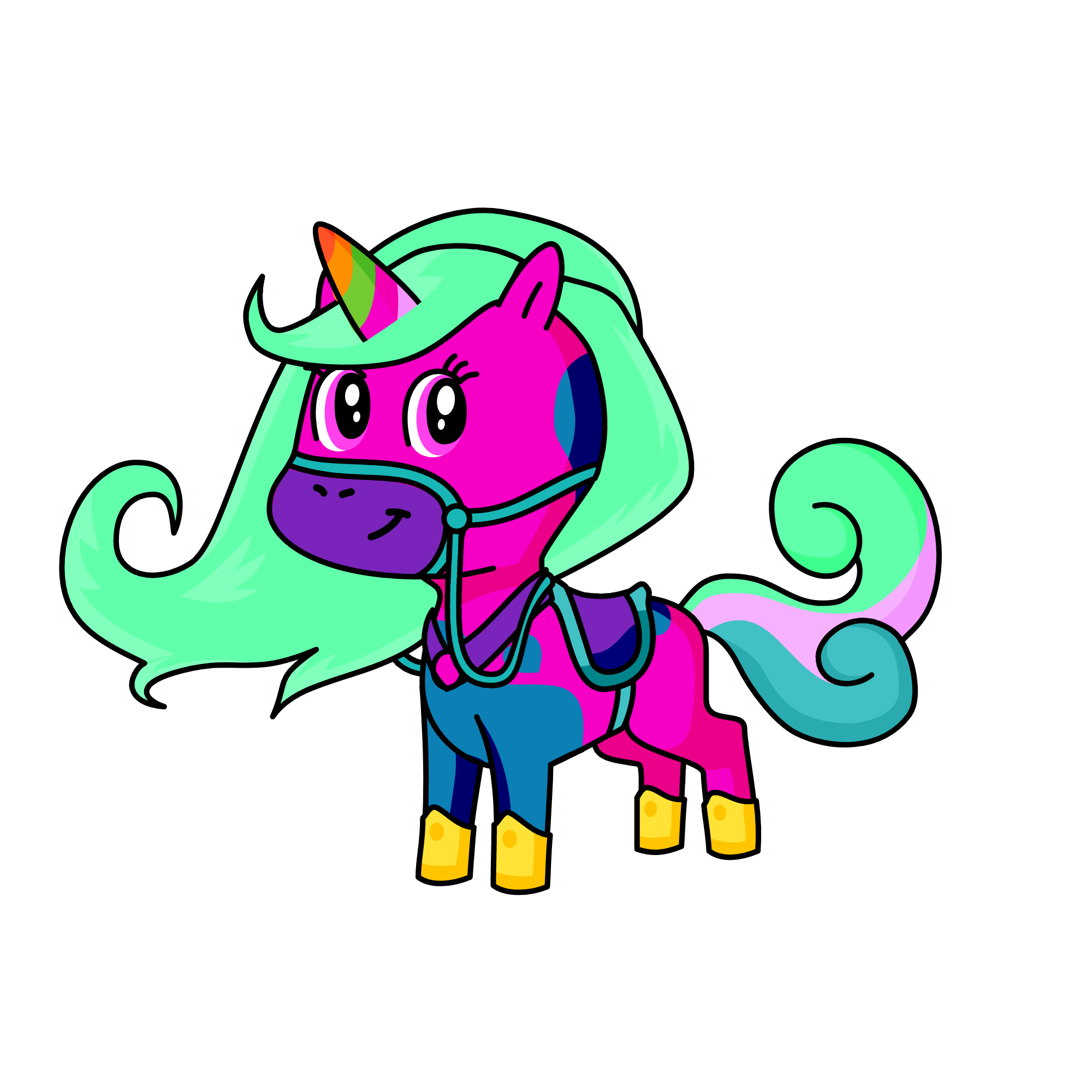 Sunny, the unicorn