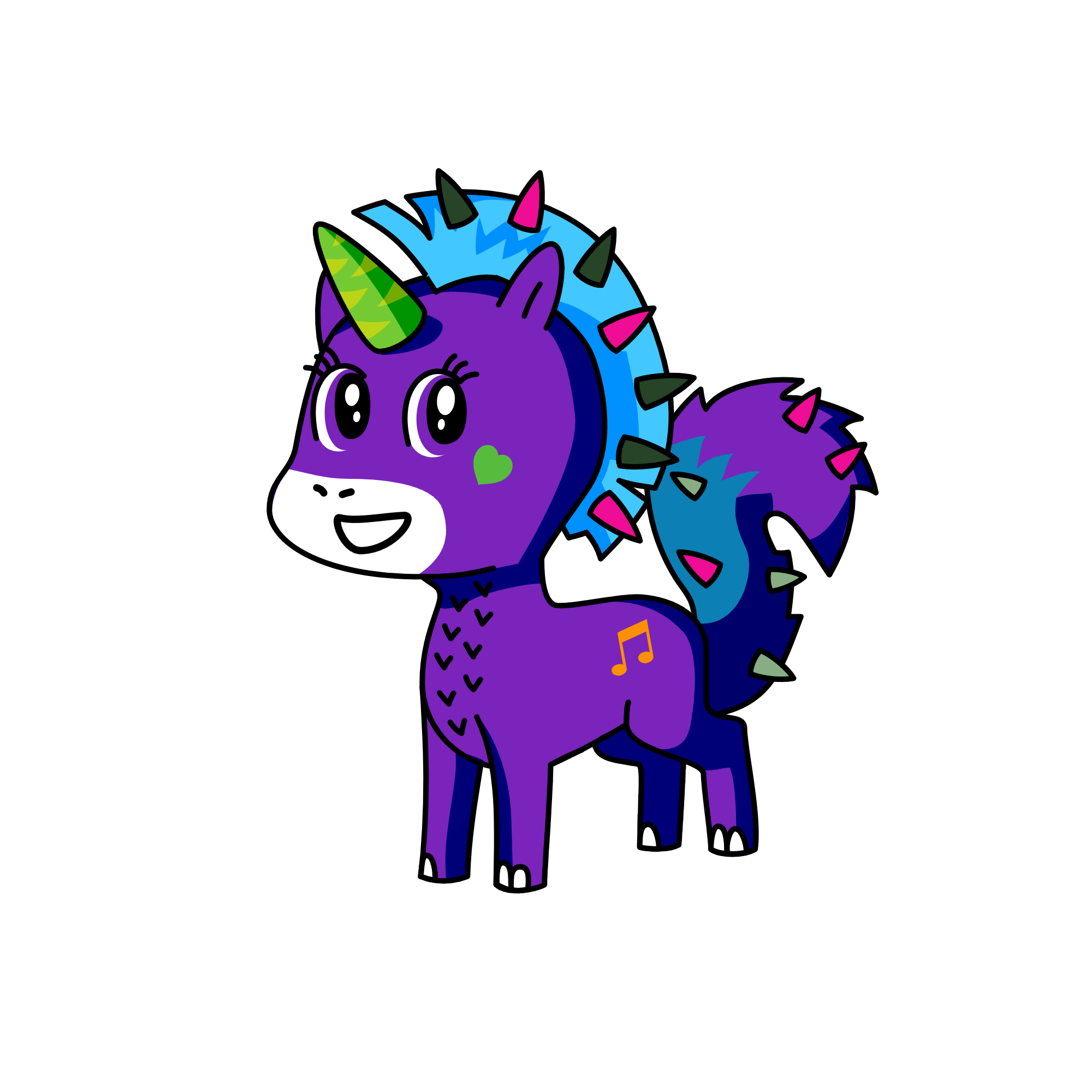 Poop, the unicorn