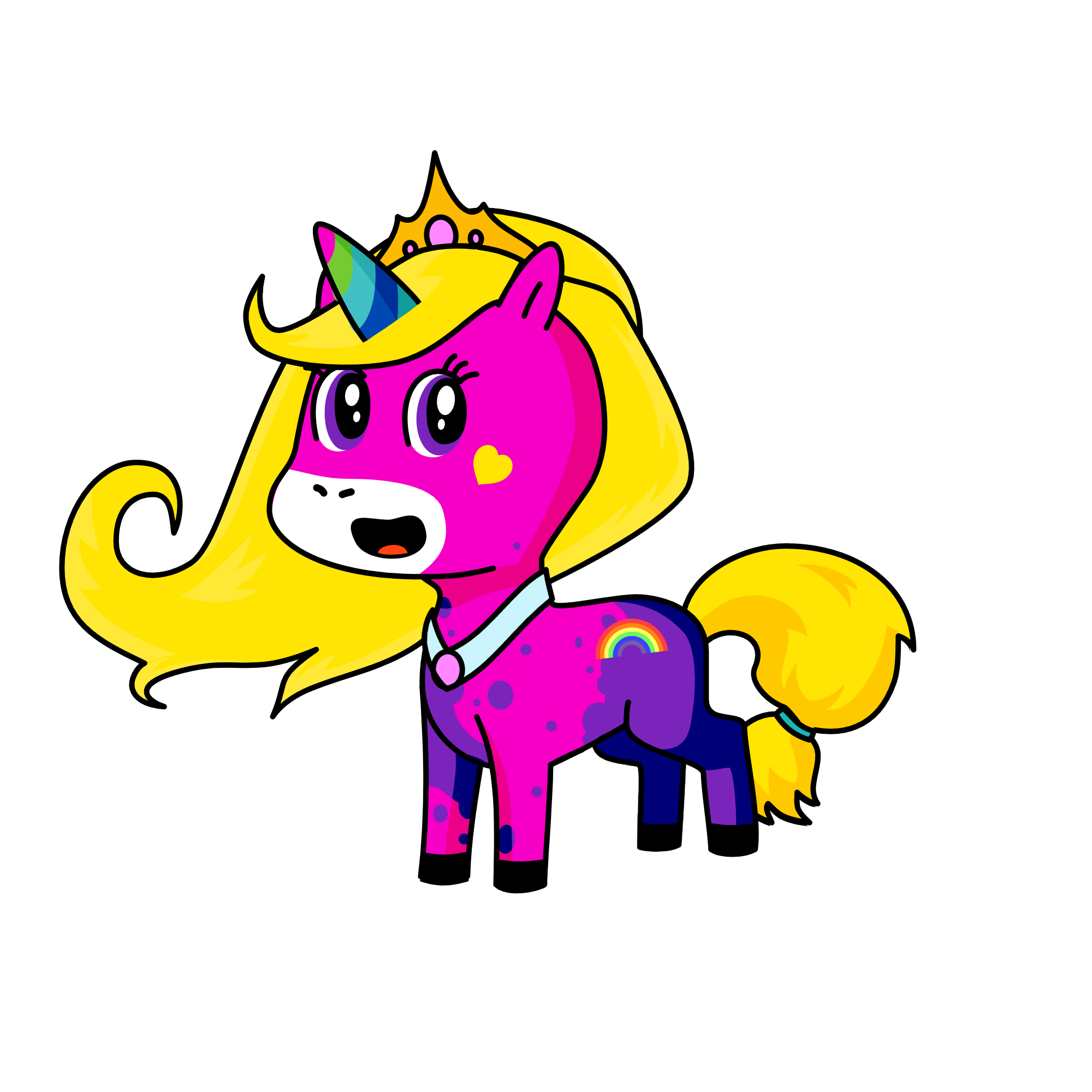 Engy, the unicorn