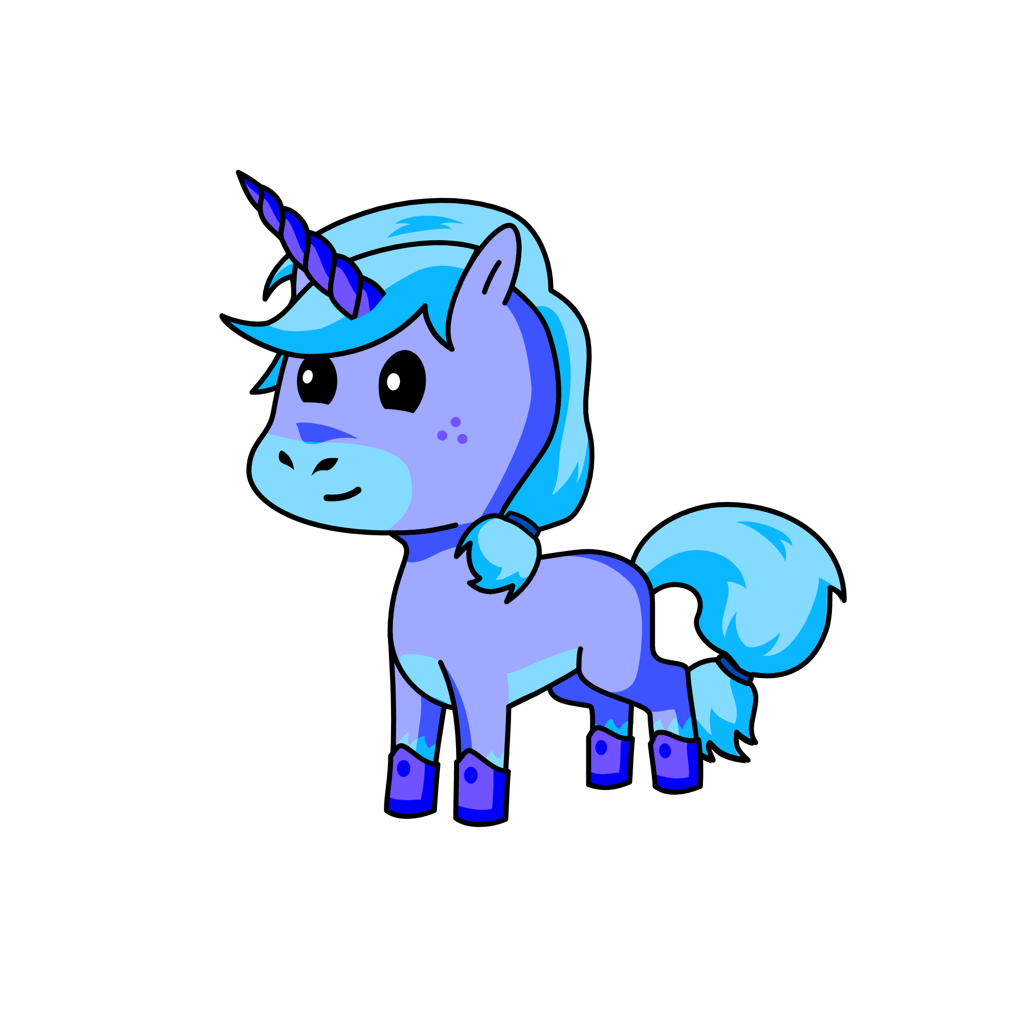 snow ball, the unicorn