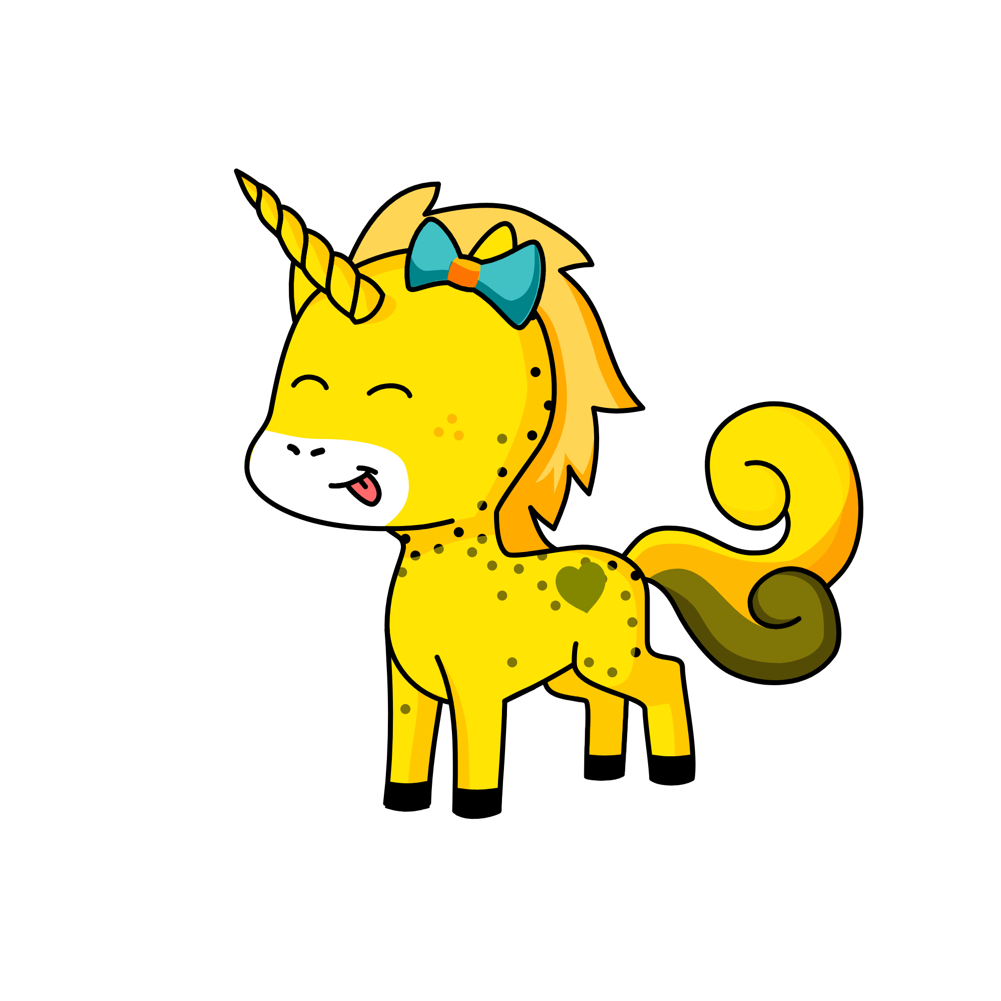 CookieSwirlC, the unicorn
