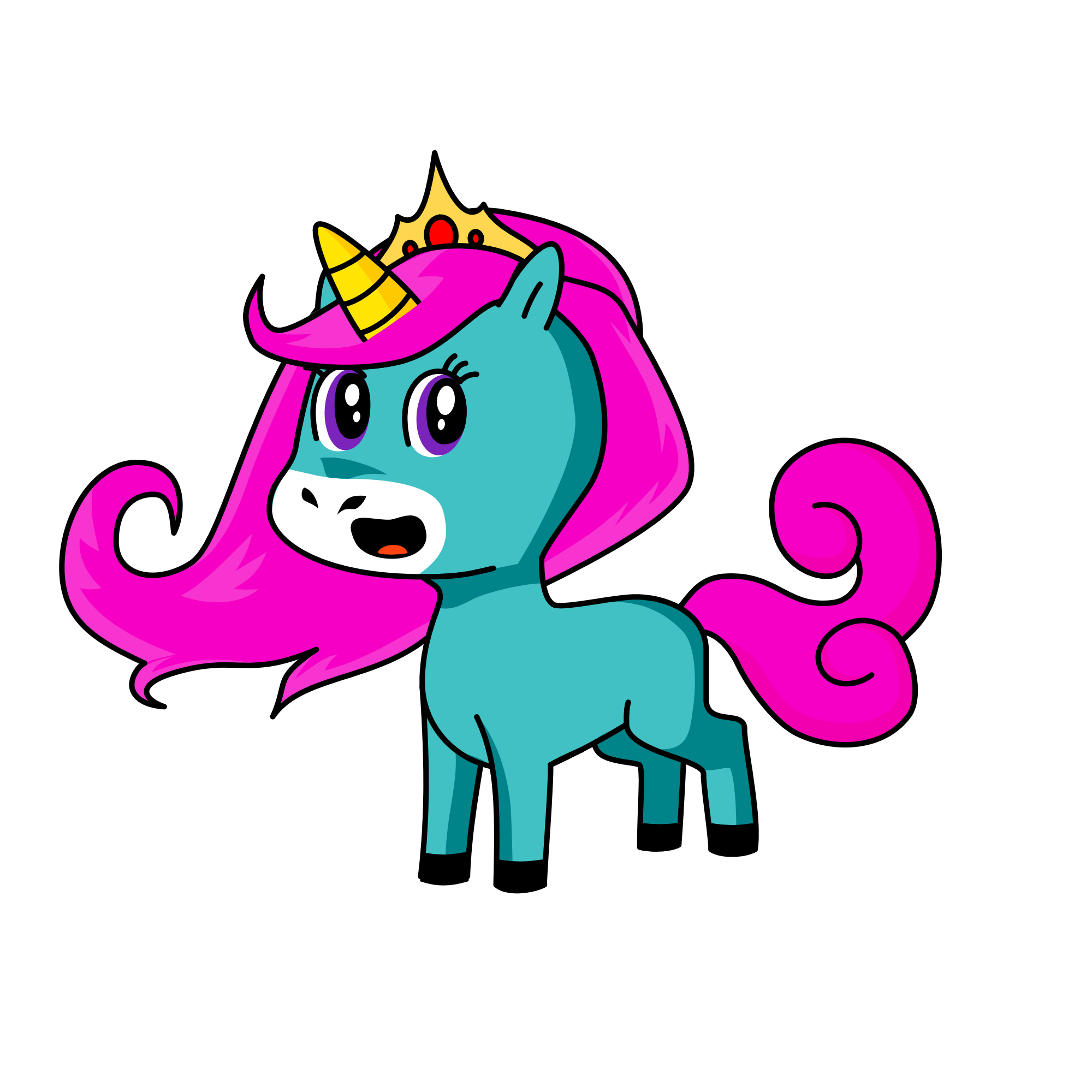 Unicorn!!!, the unicorn