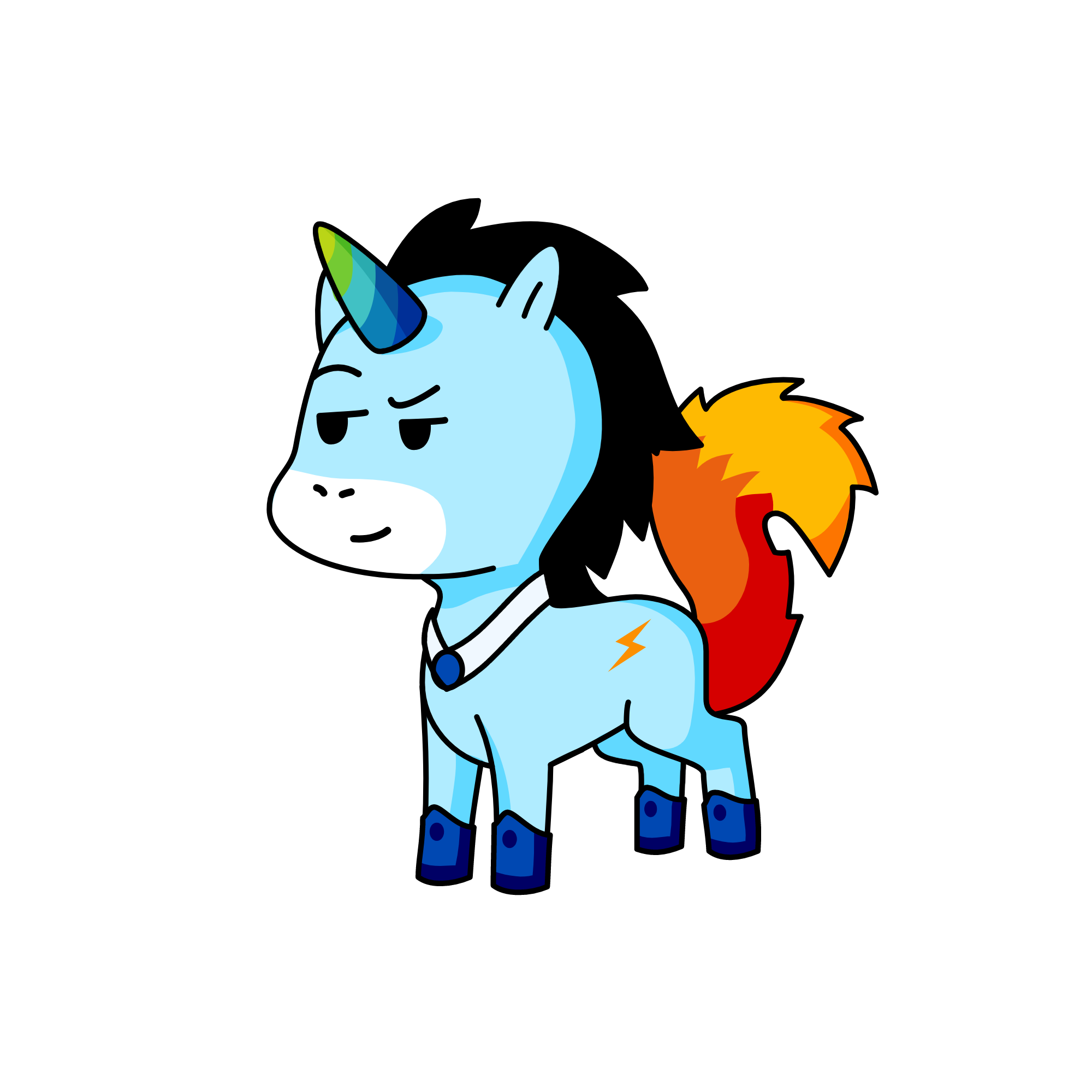 Cow, the unicorn