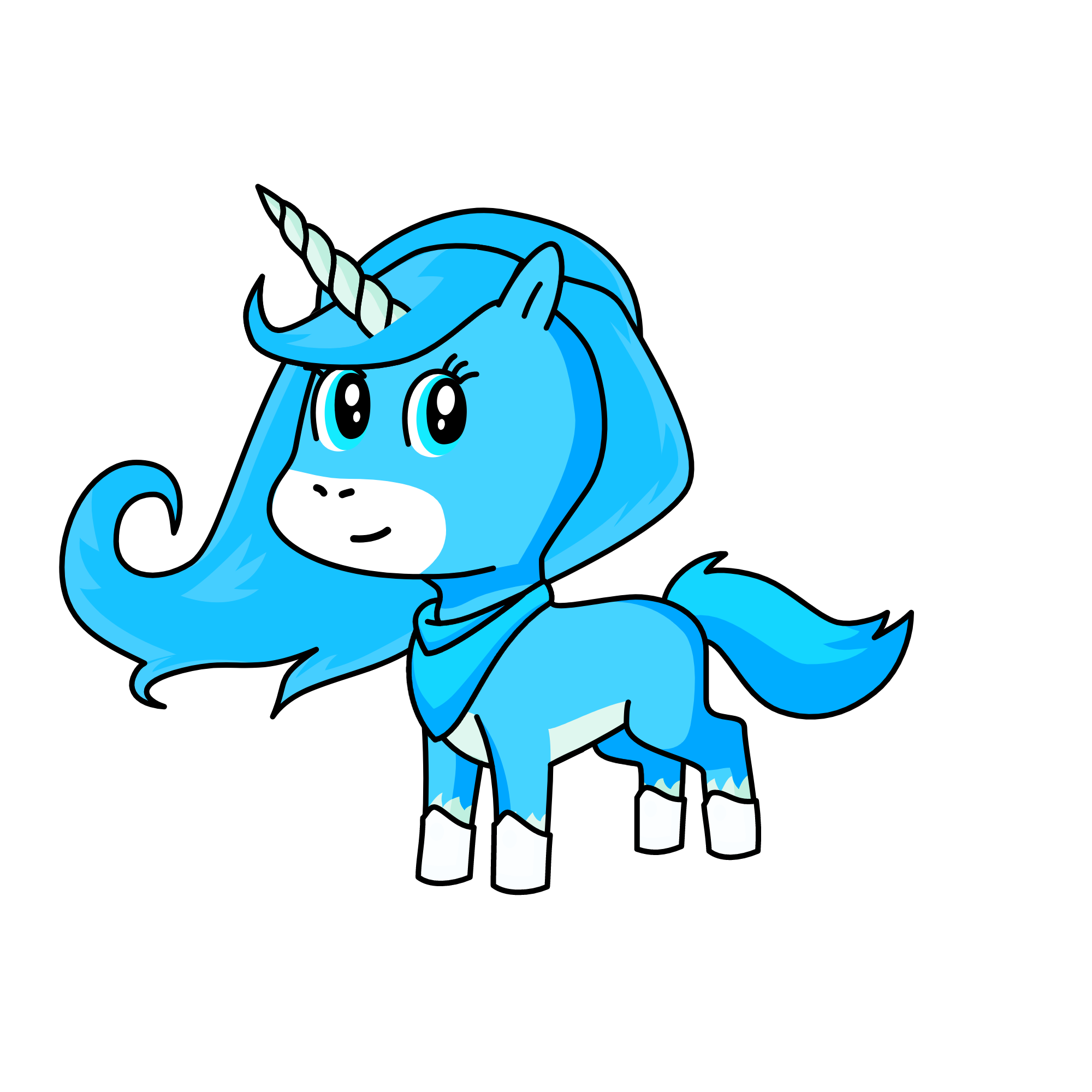 Pearl, the unicorn