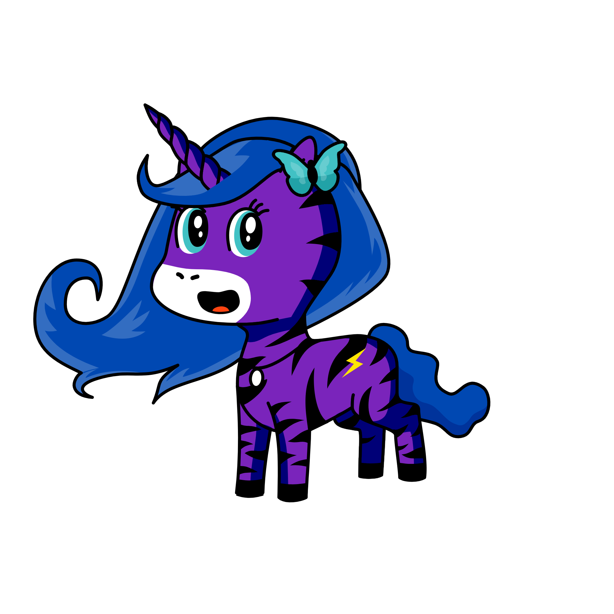 KAYLEE, the unicorn