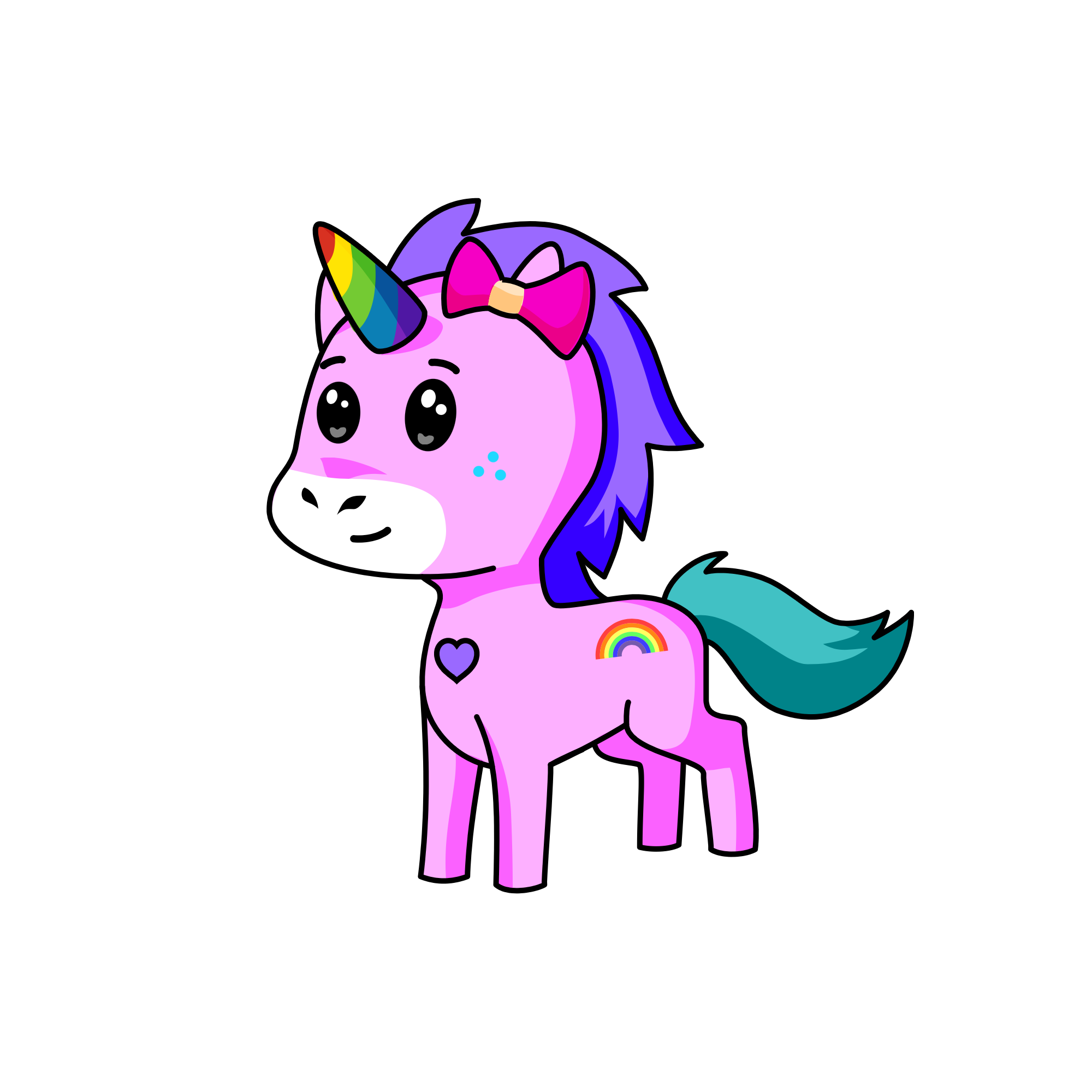 Luna, the unicorn
