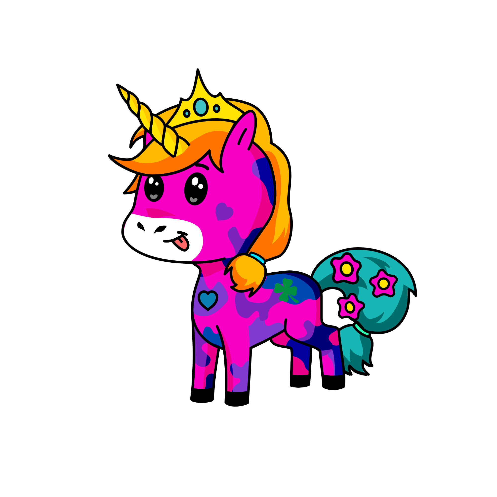lucky, the unicorn