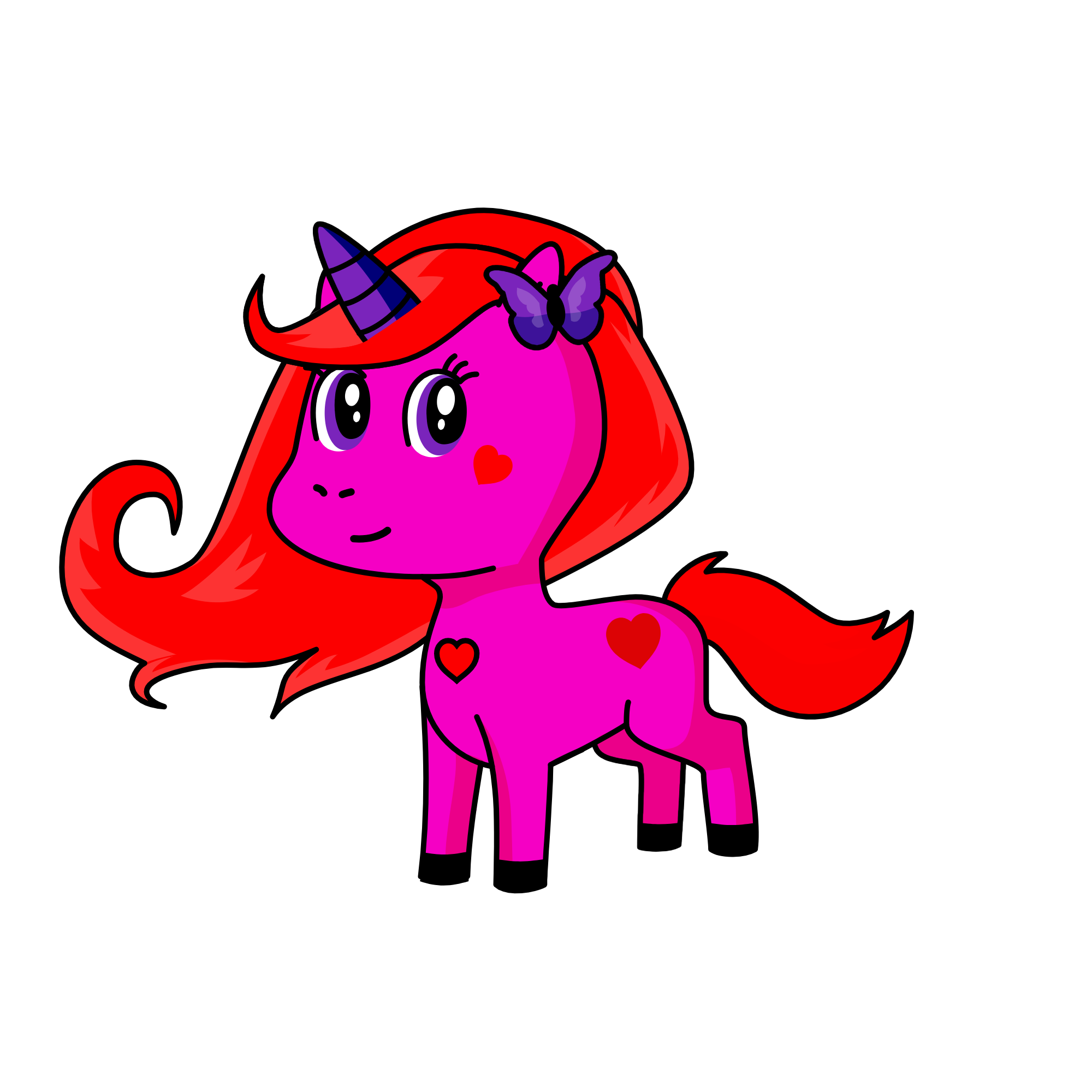 Viva, the unicorn