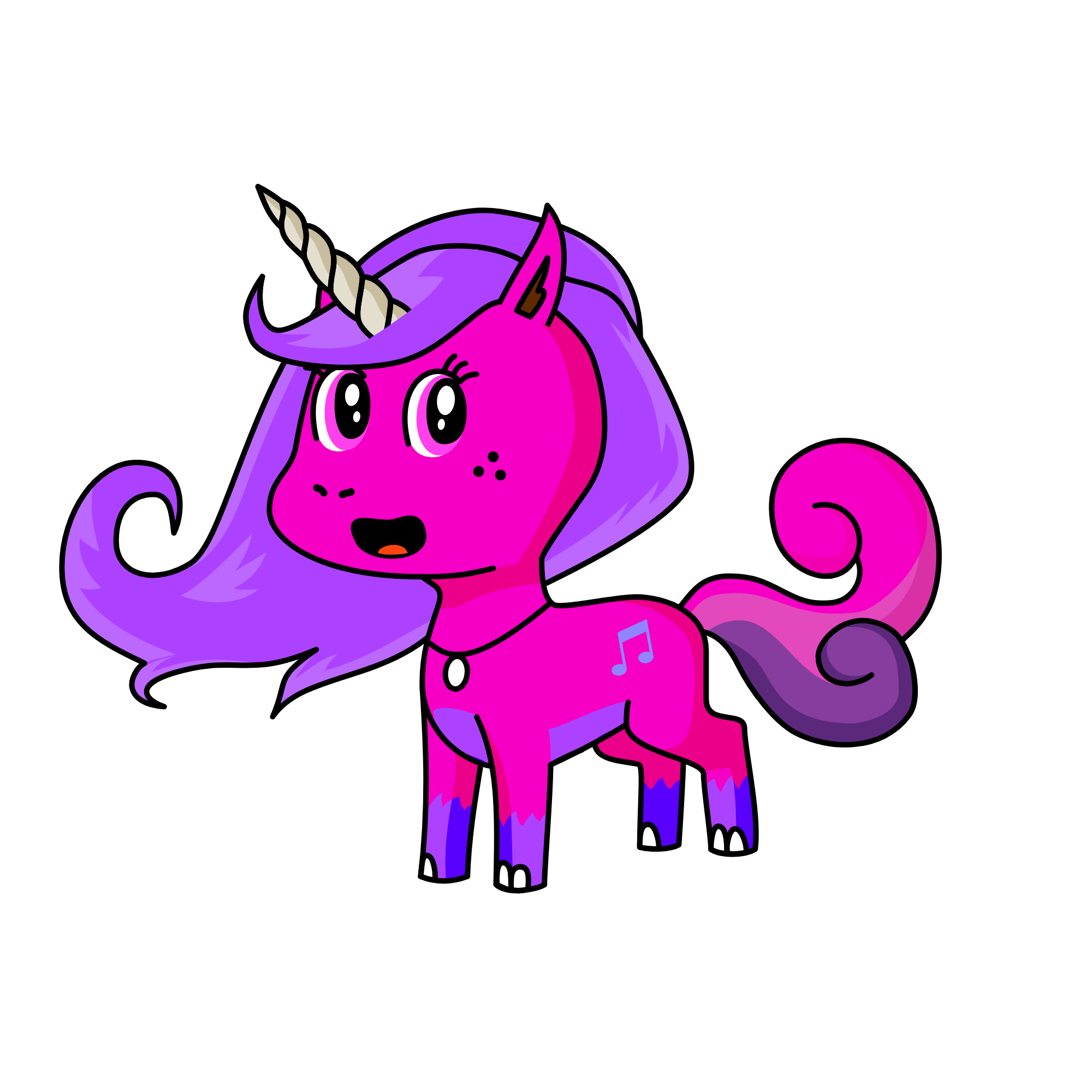 Test User 2, the unicorn