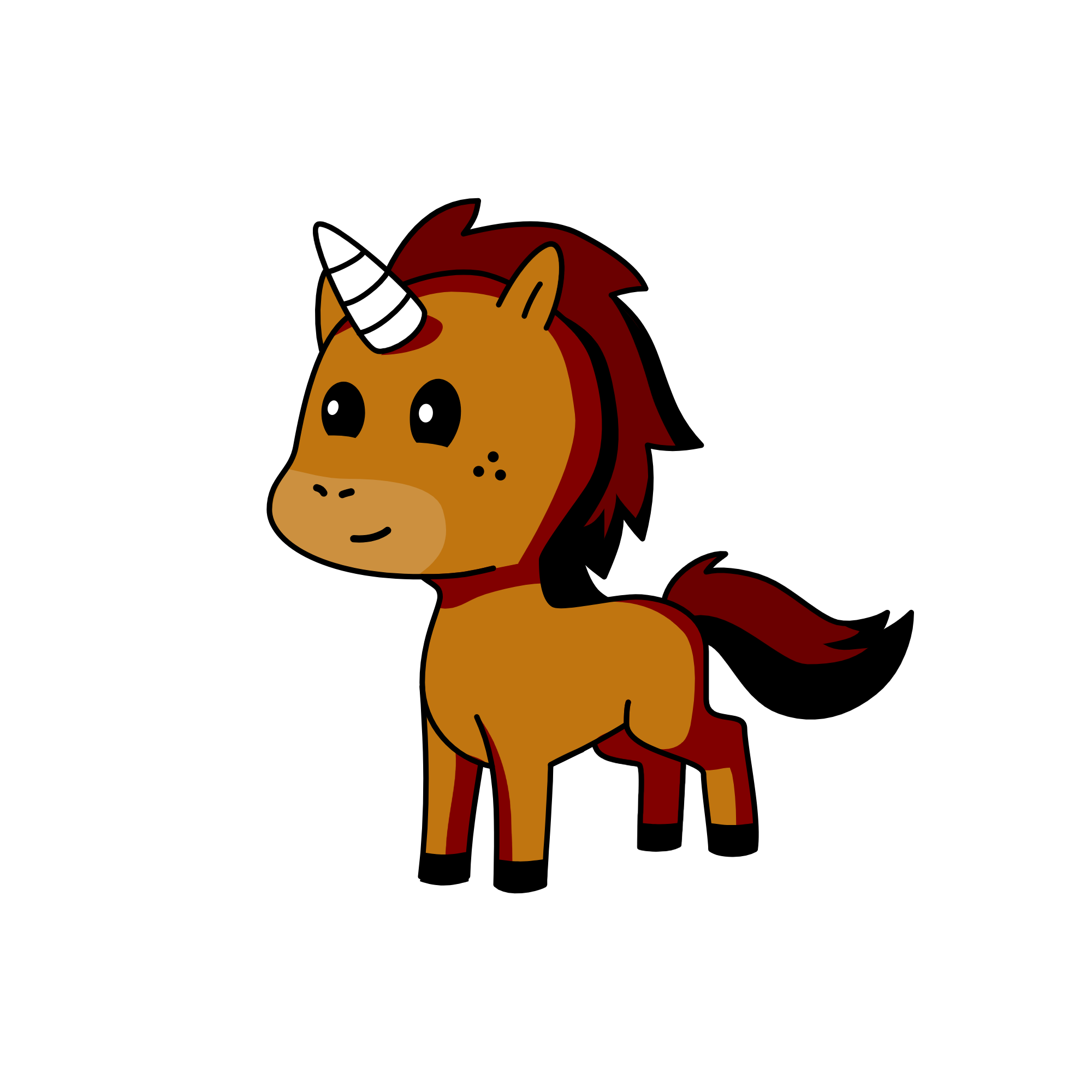 brownie , the unicorn