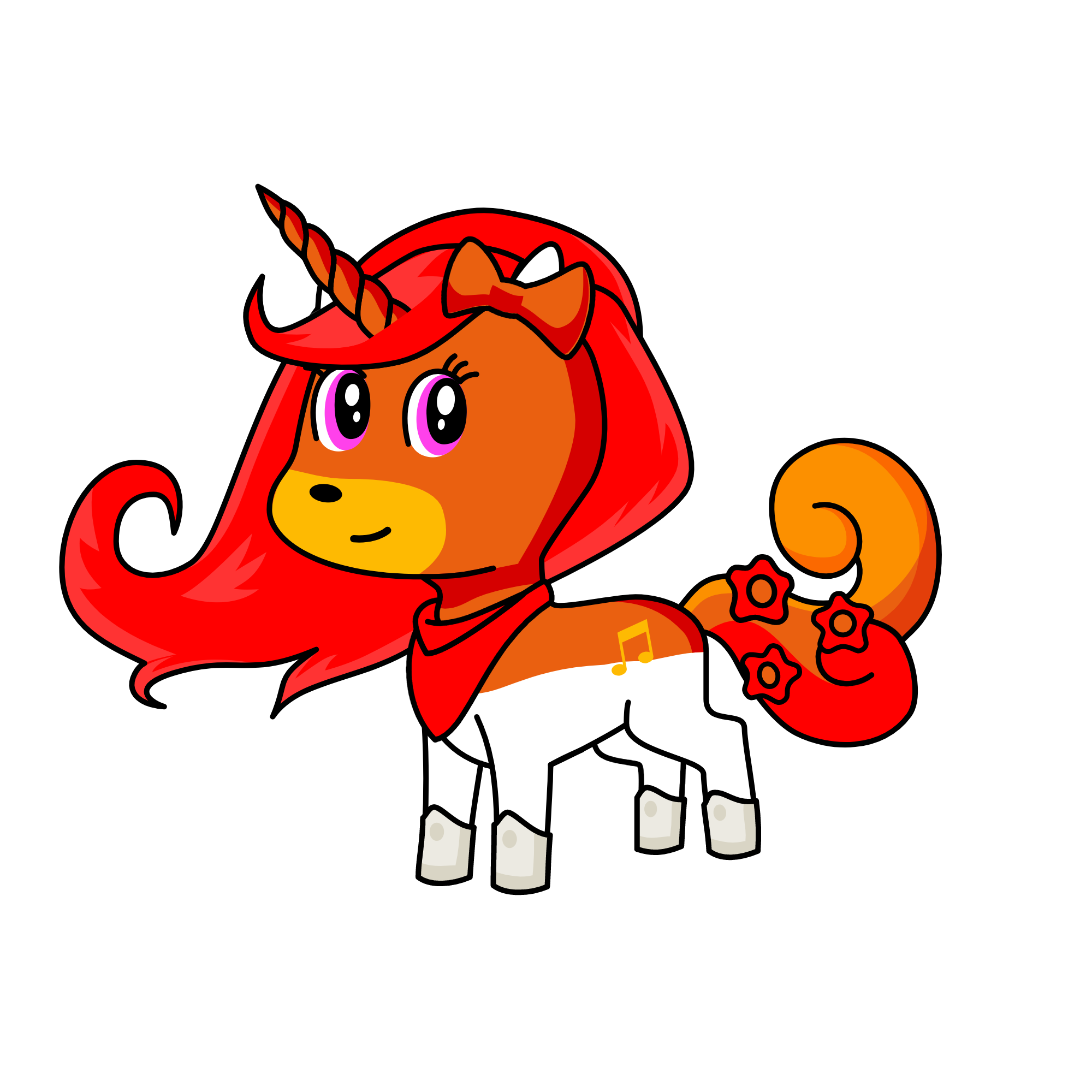 Blaze, the unicorn