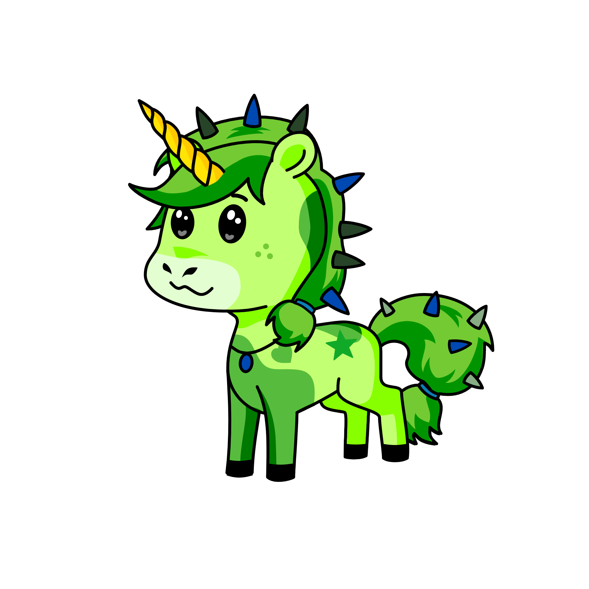 Kello, the unicorn