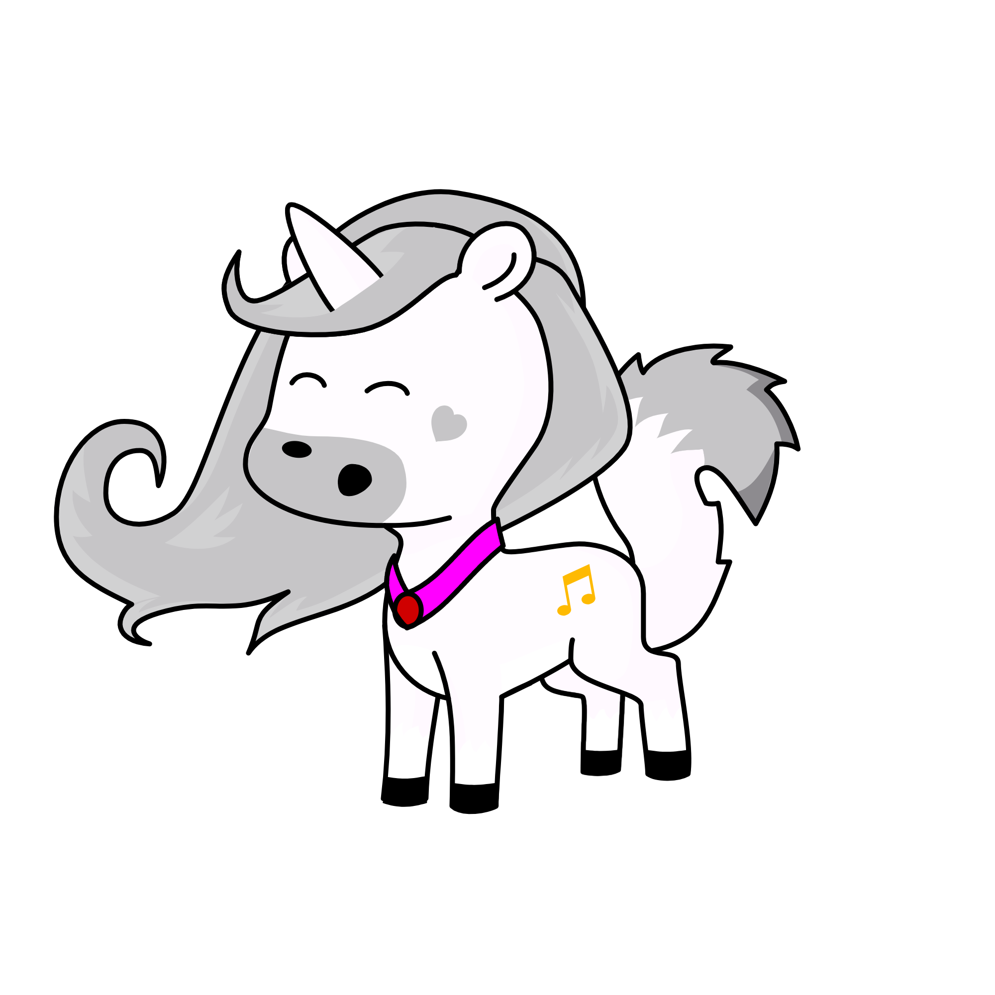 Princess of the pack, the unicorn