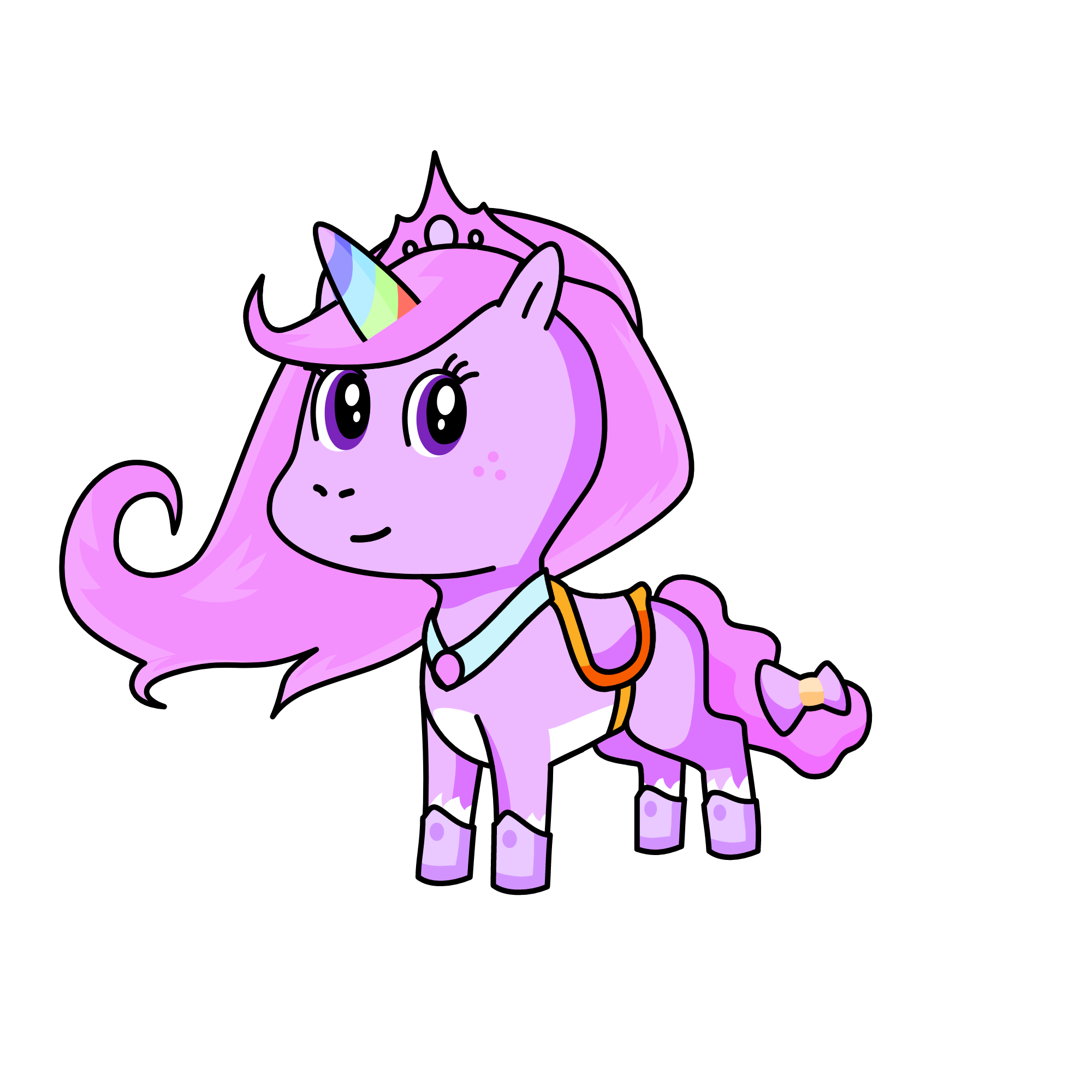 pinky, the unicorn