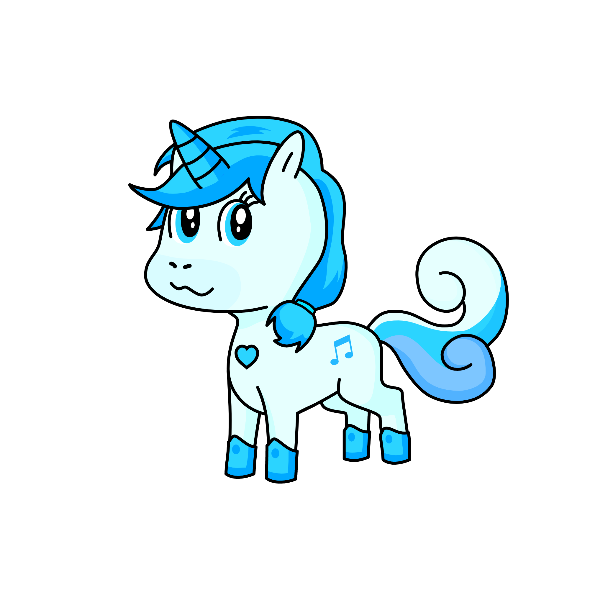Melanie, the unicorn