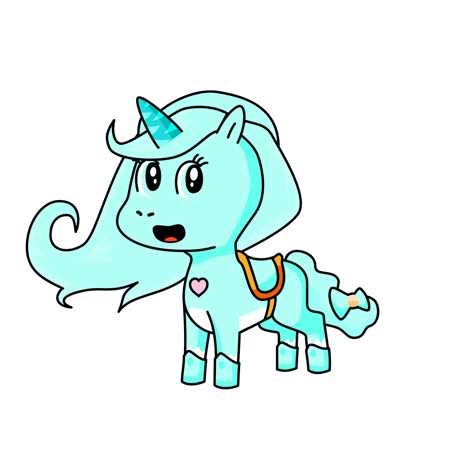 icy, the unicorn