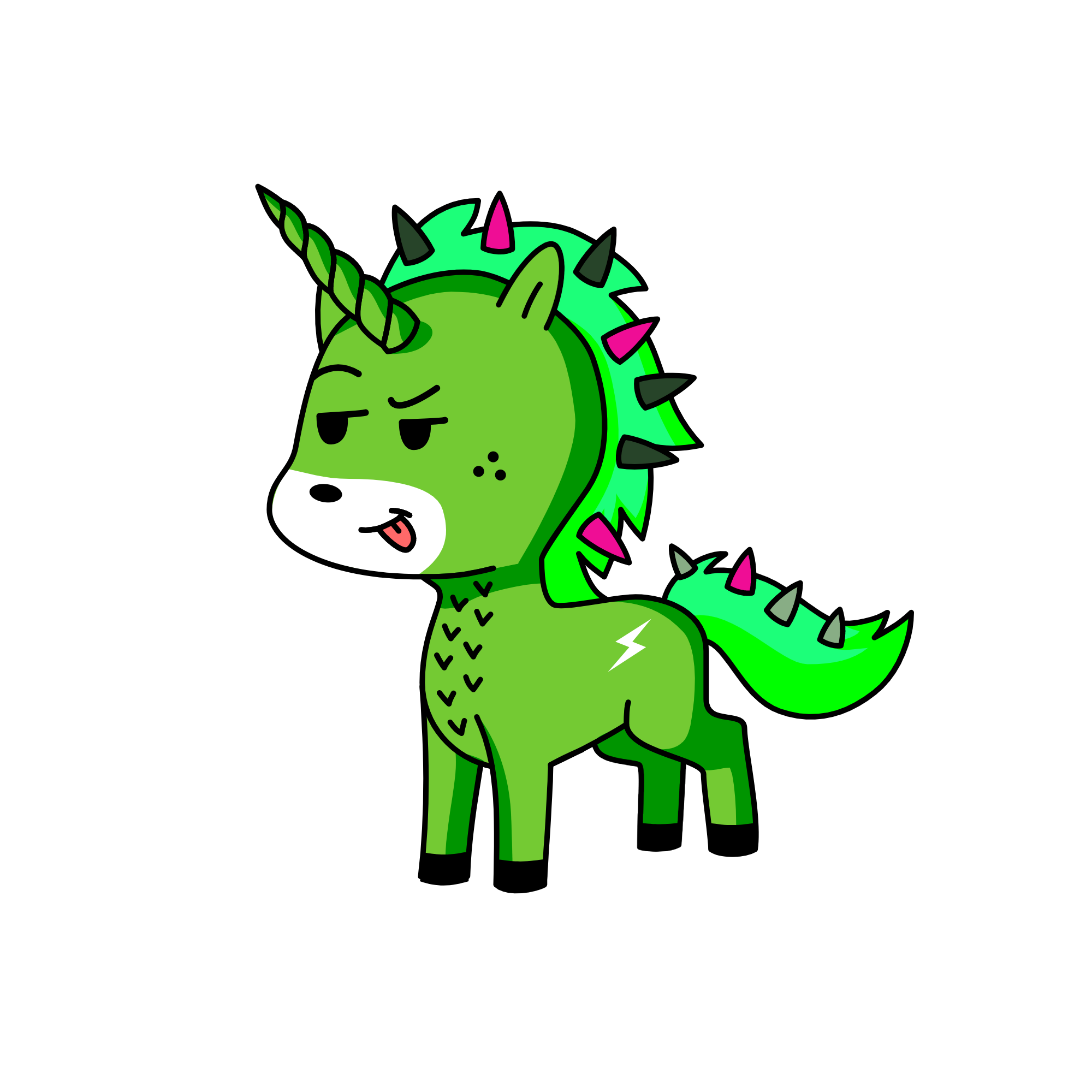 Forest Caverns, the unicorn