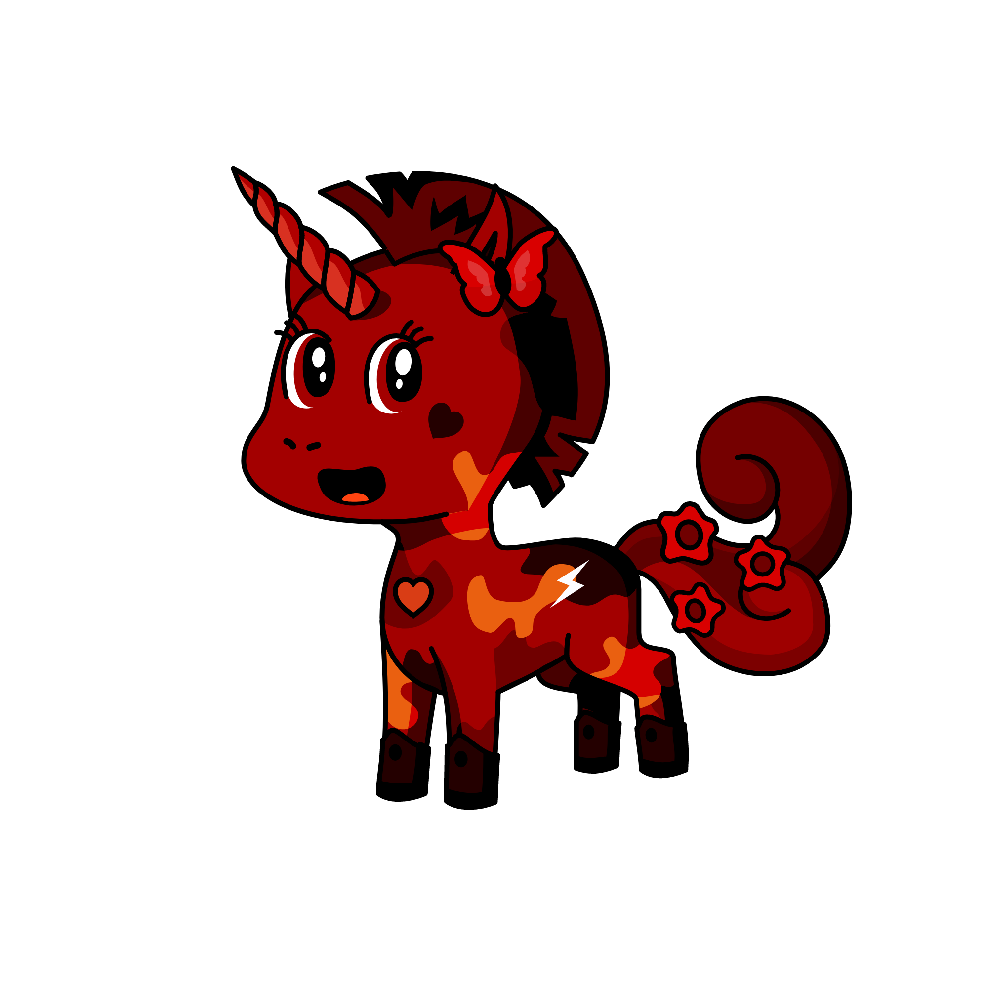 sparkly, the unicorn