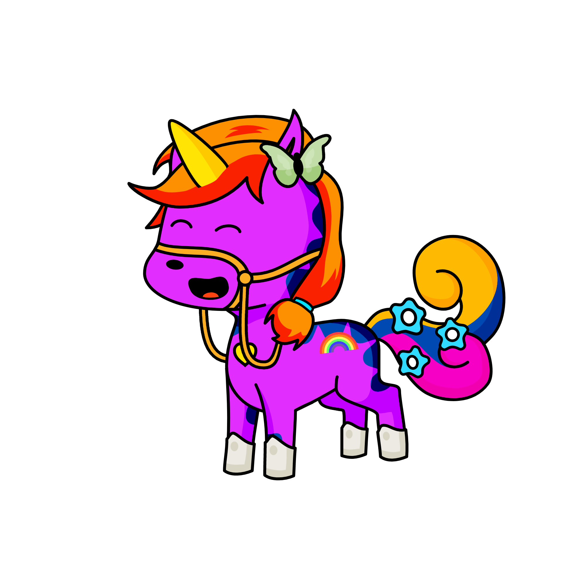 олрлрибпмбх.ьд, the unicorn