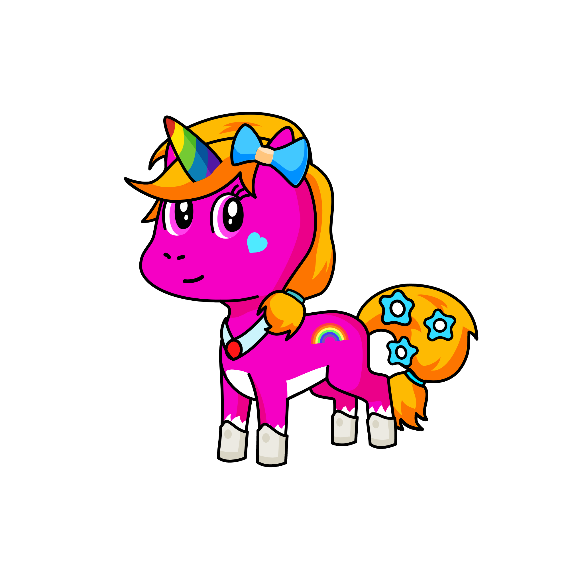 suneshine, the unicorn