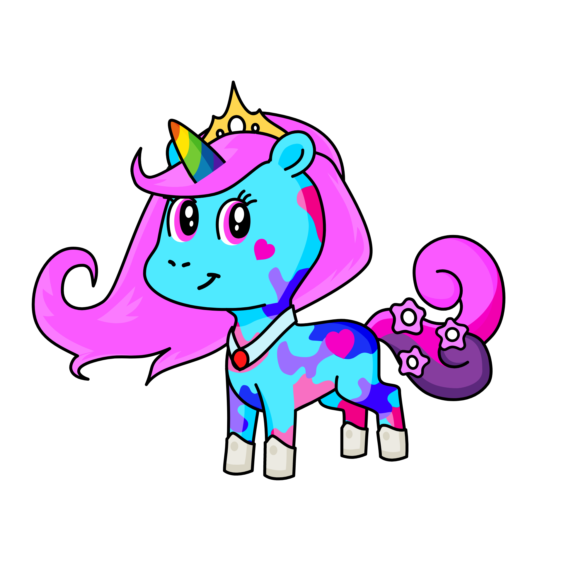 sweety, the unicorn