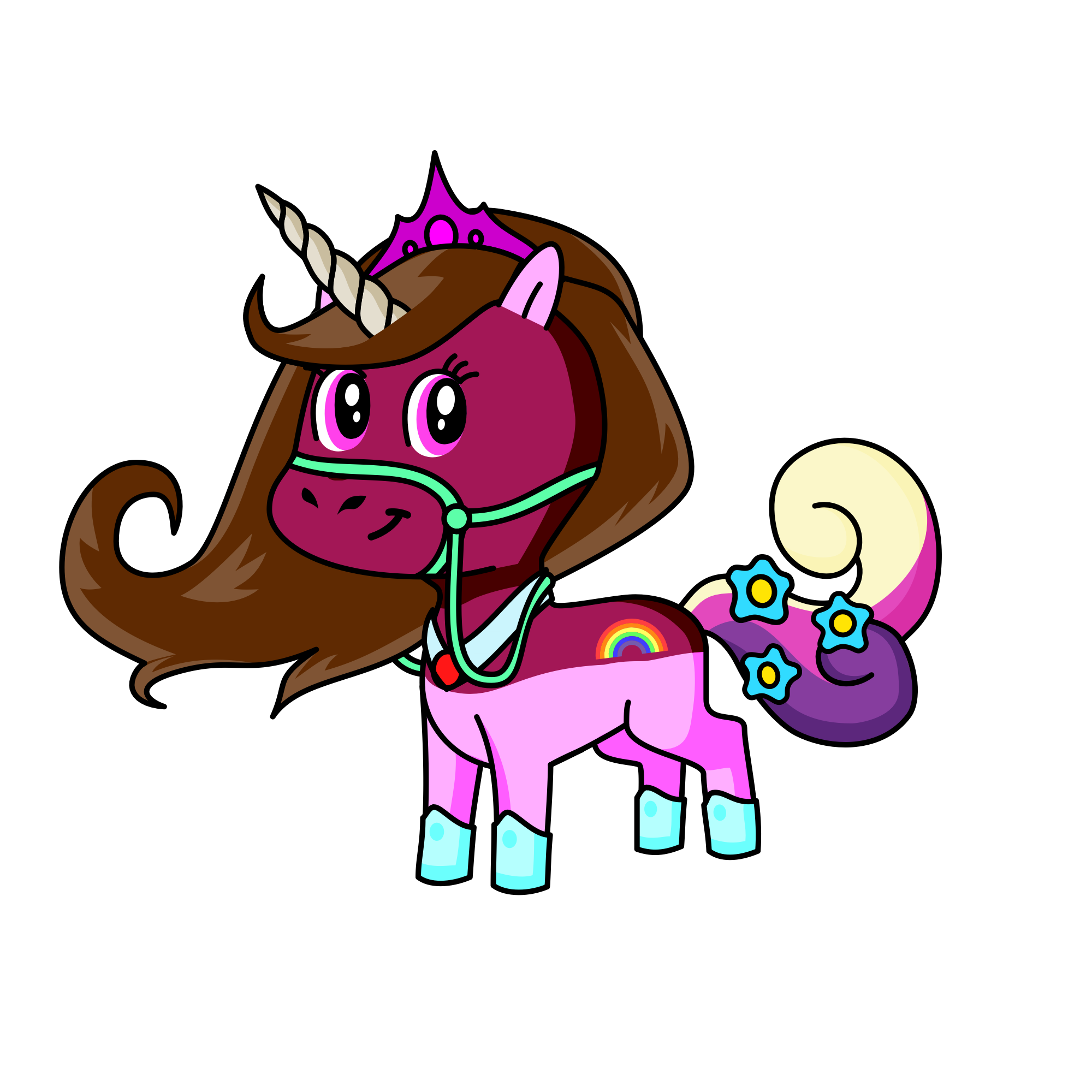 brillantina, the unicorn