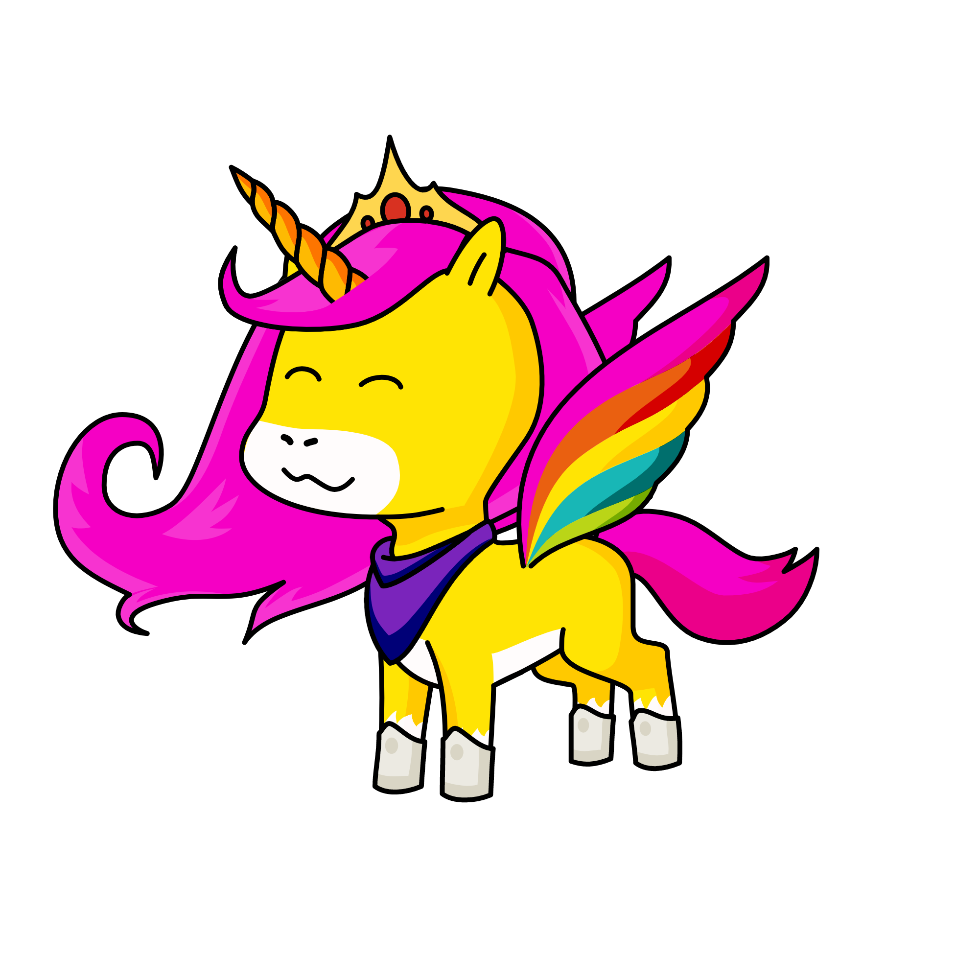 Miza!, the unicorn