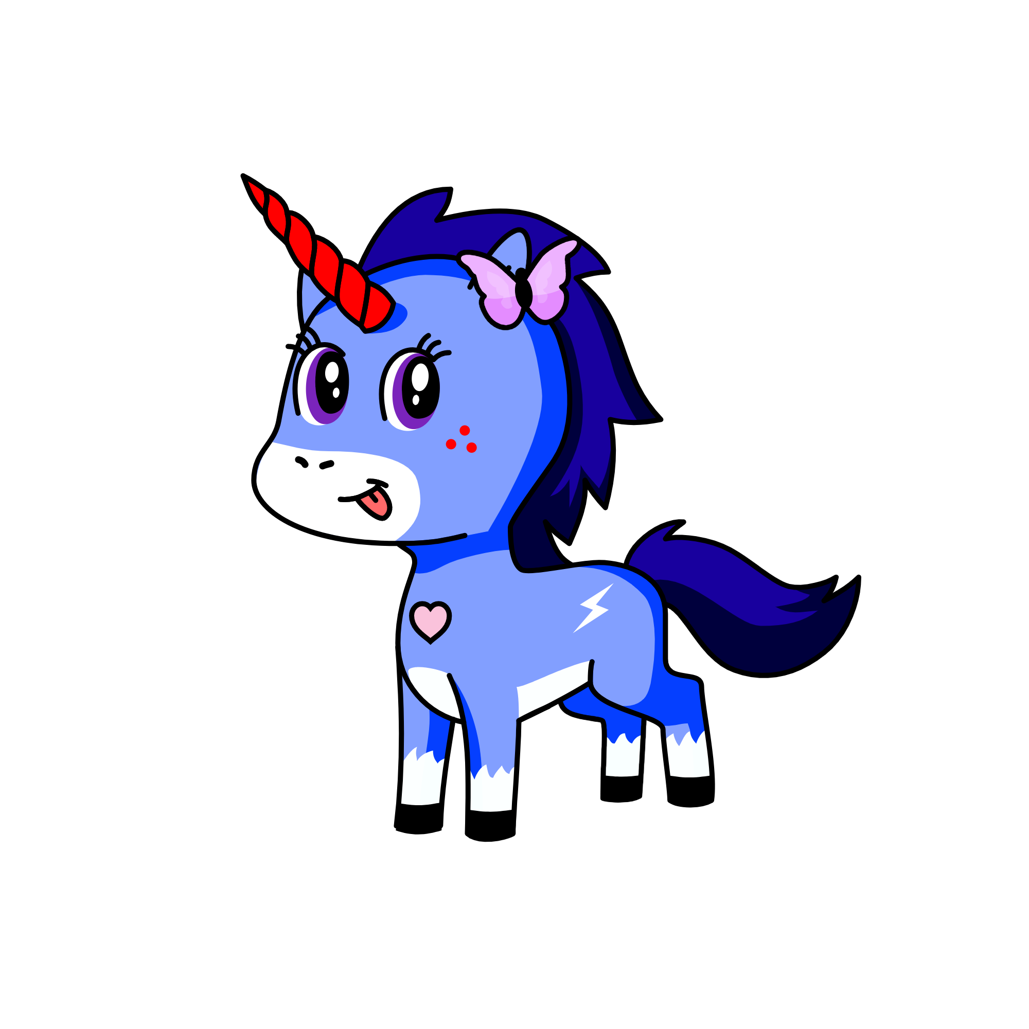 fluffy, the unicorn