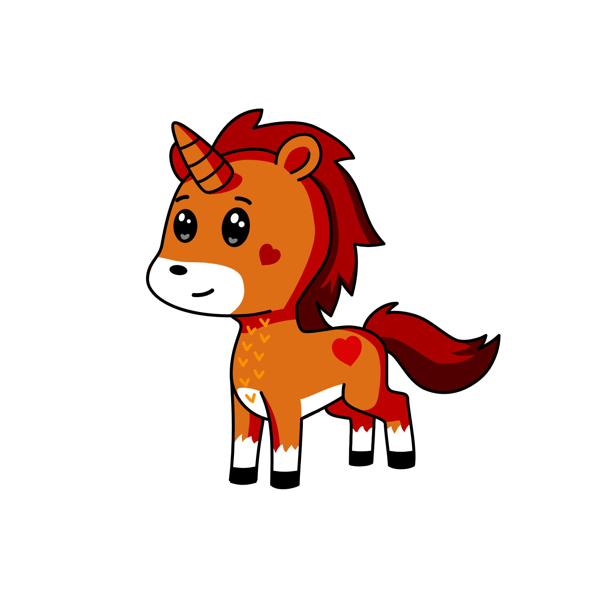 cuddles, the unicorn