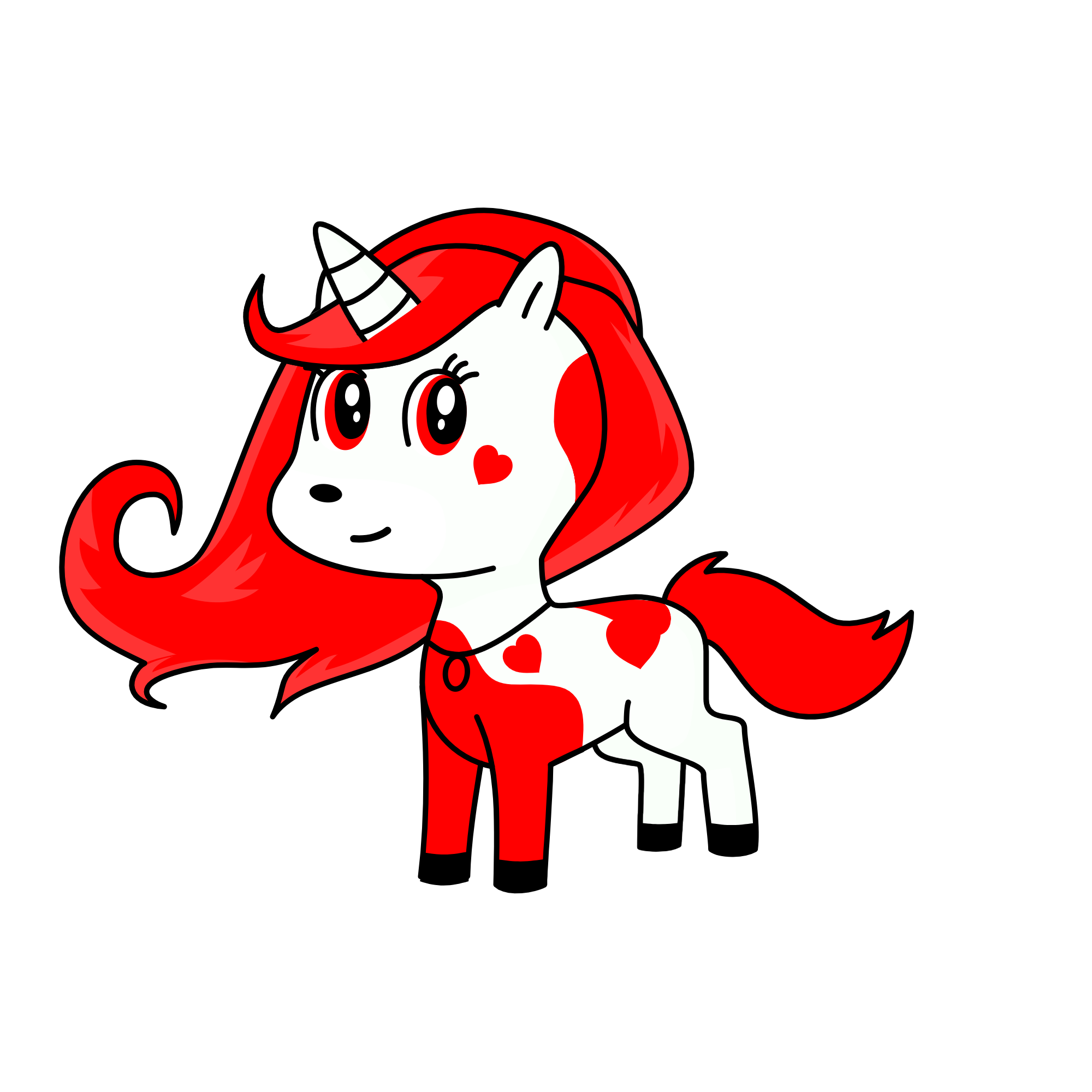 new and improved valentina, the unicorn
