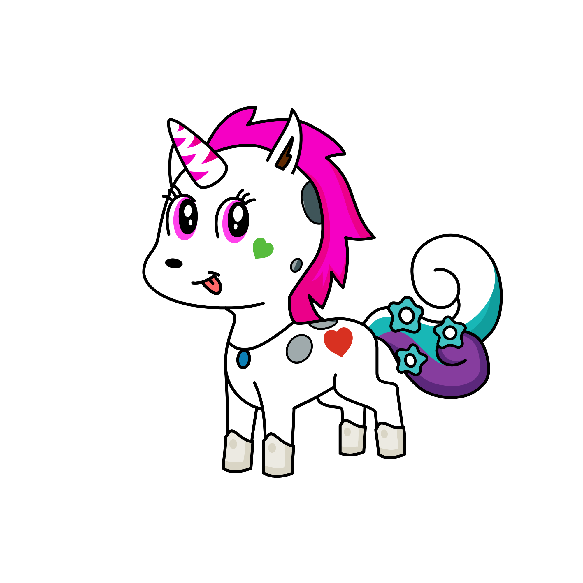 Unkie, the unicorn