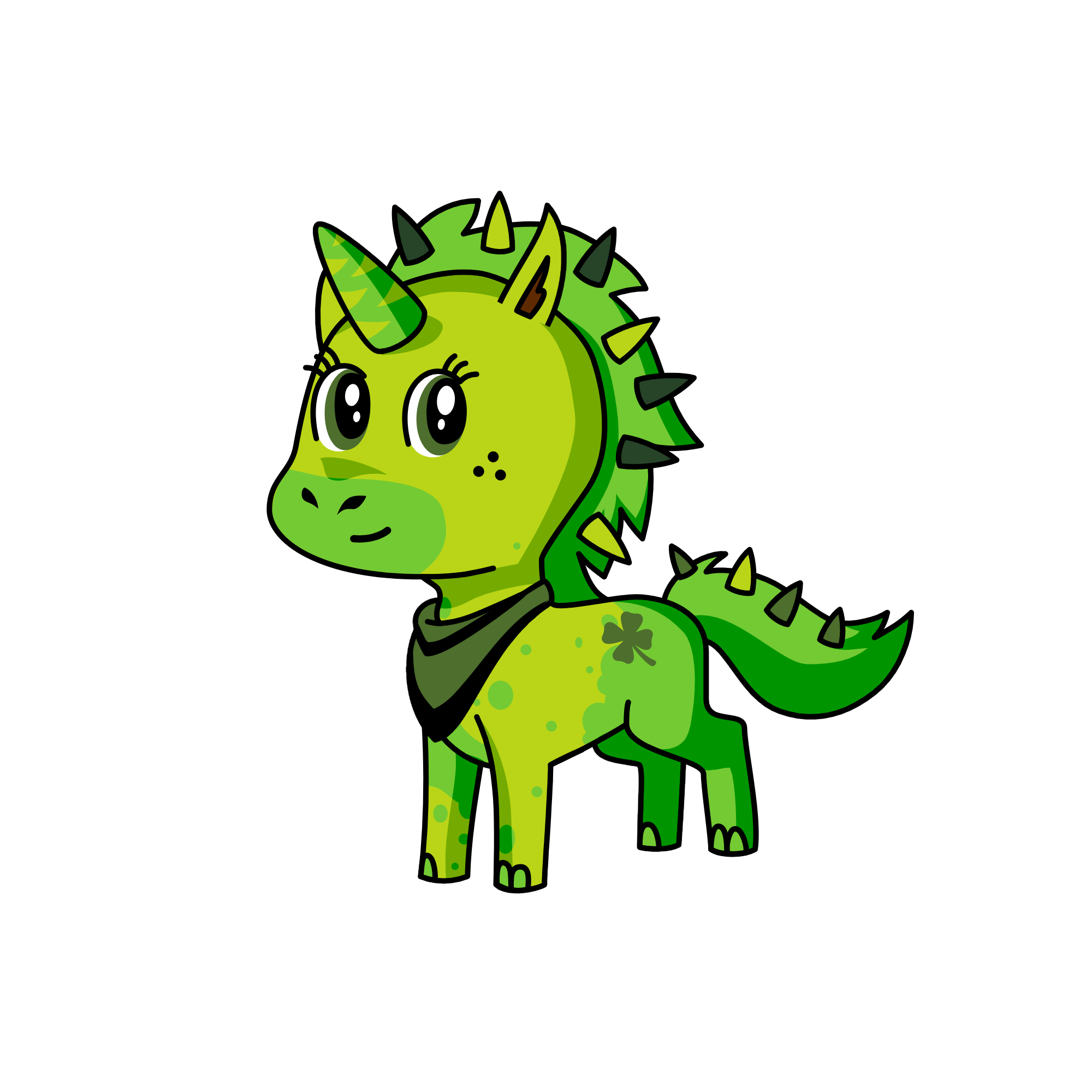 Gharock, the unicorn